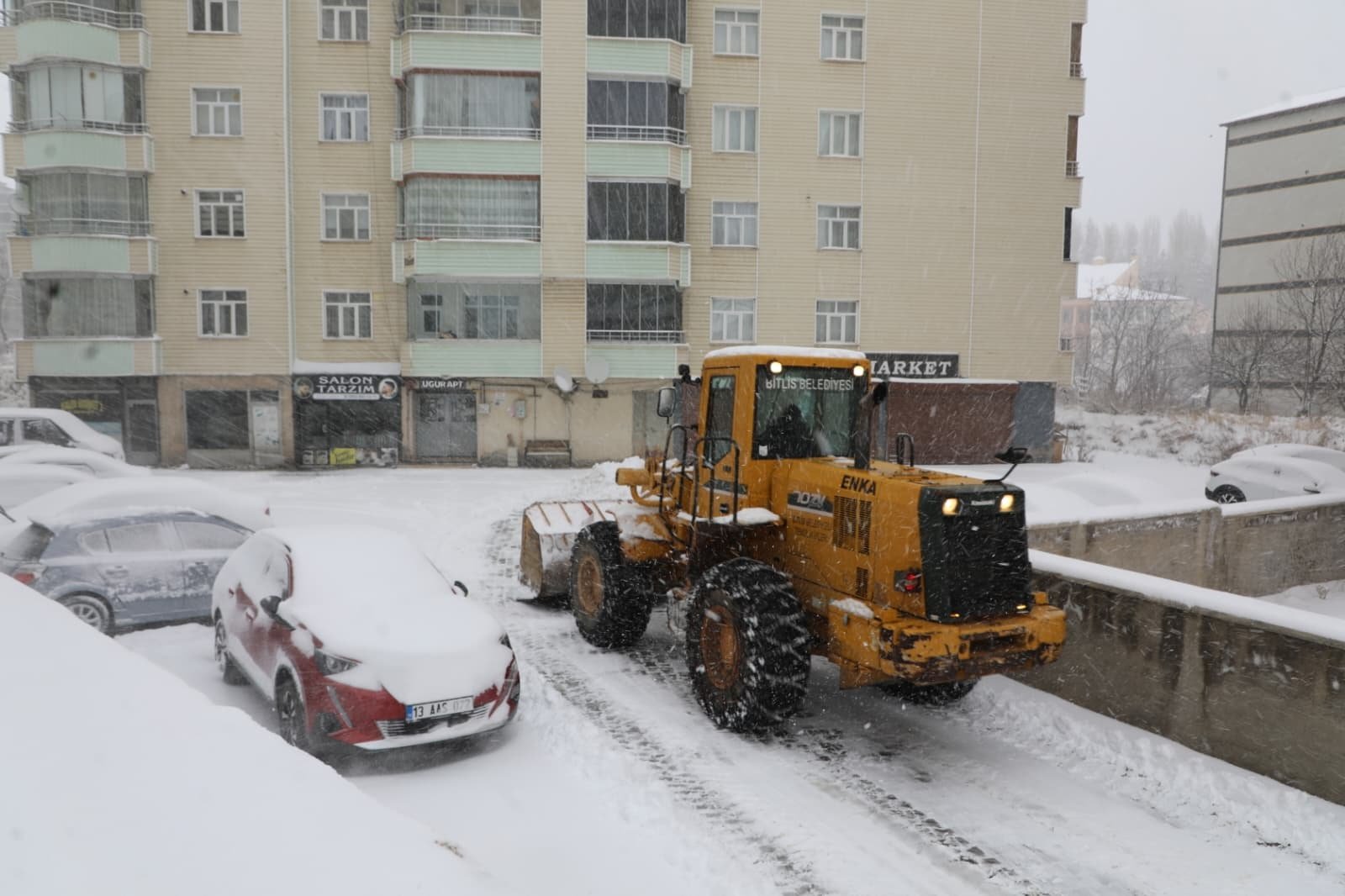 Bitlis kar temizleme çalışmaları