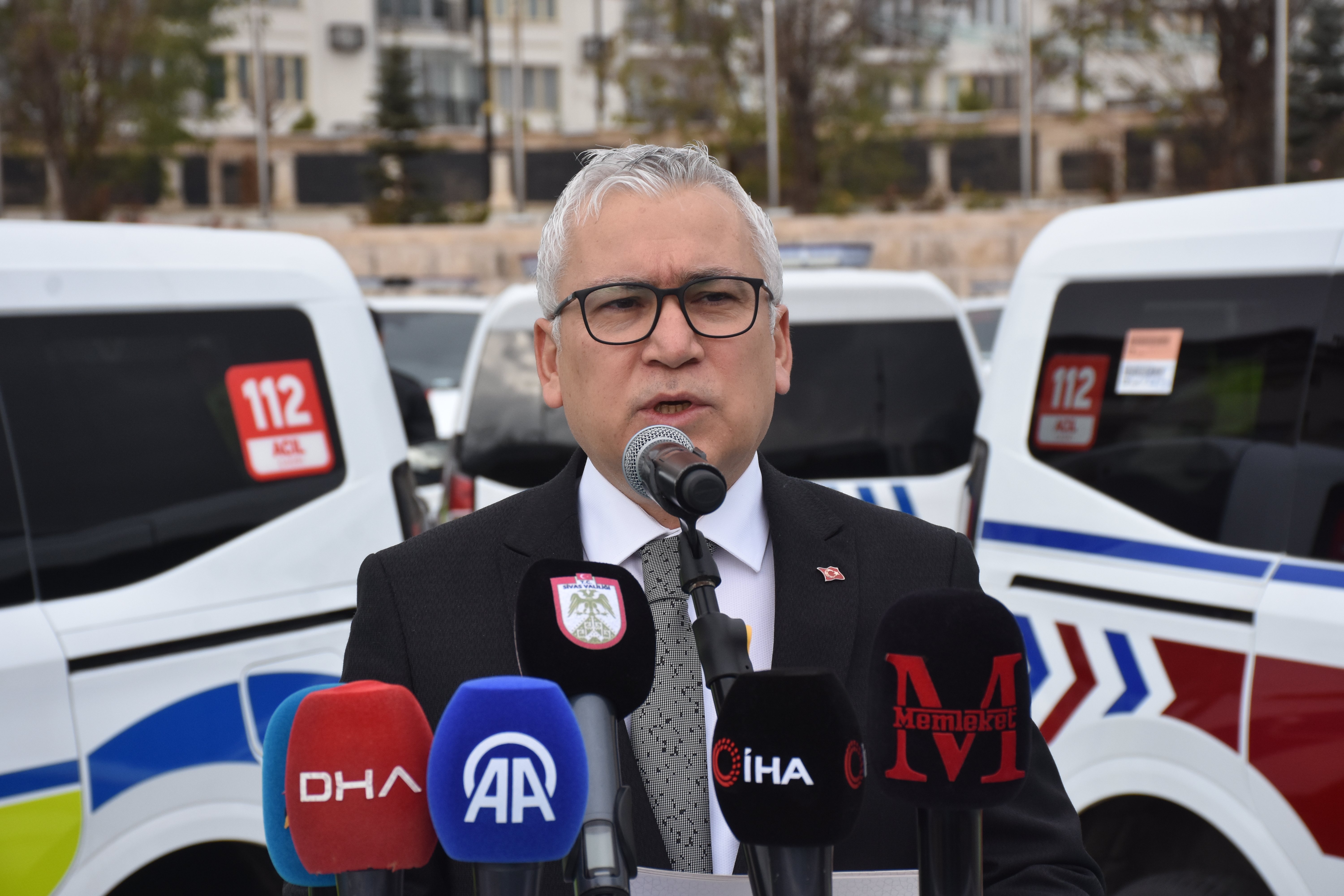 Teslim edilen jandarma araçlarından biri