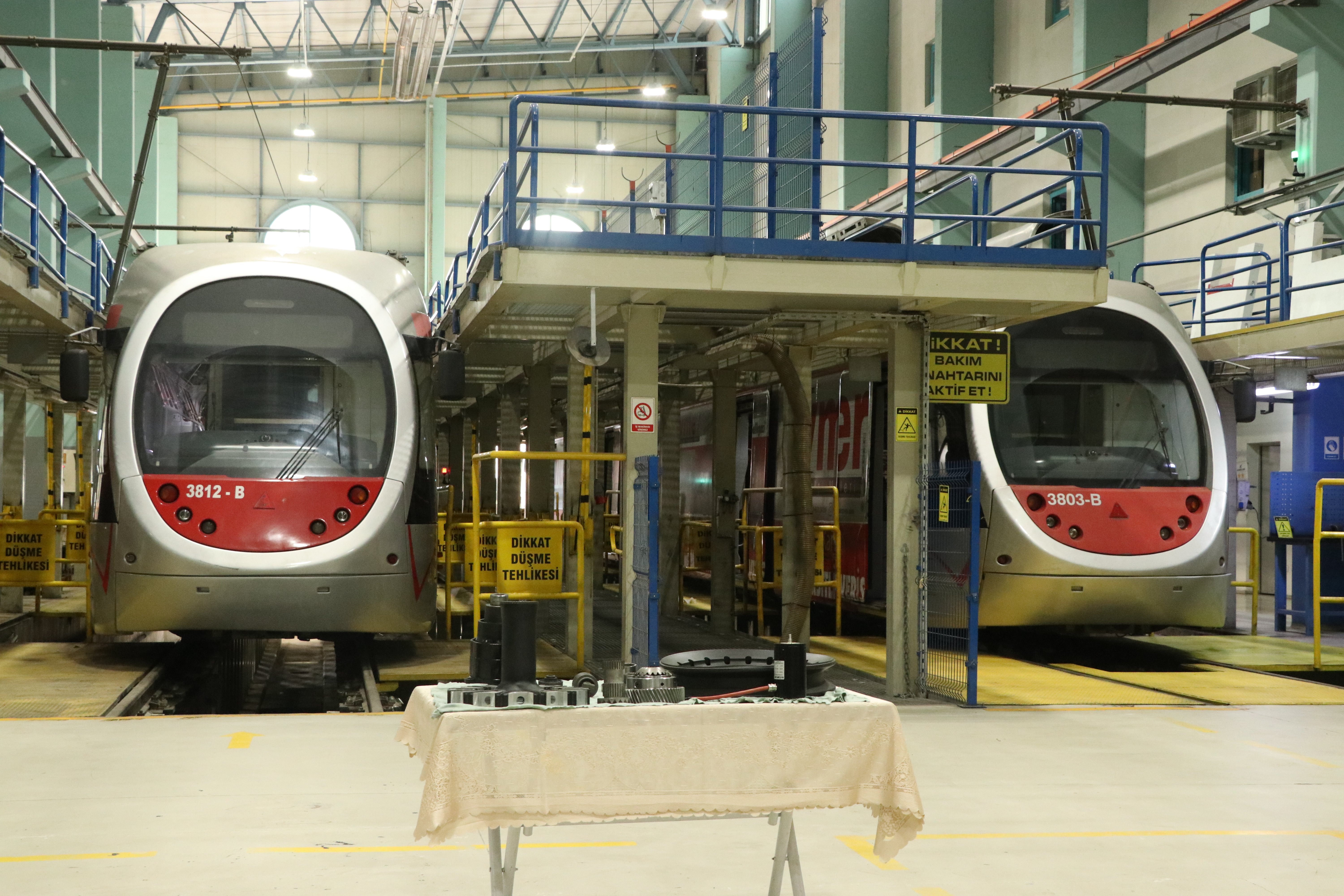 Kayseri tramvay atölyesi