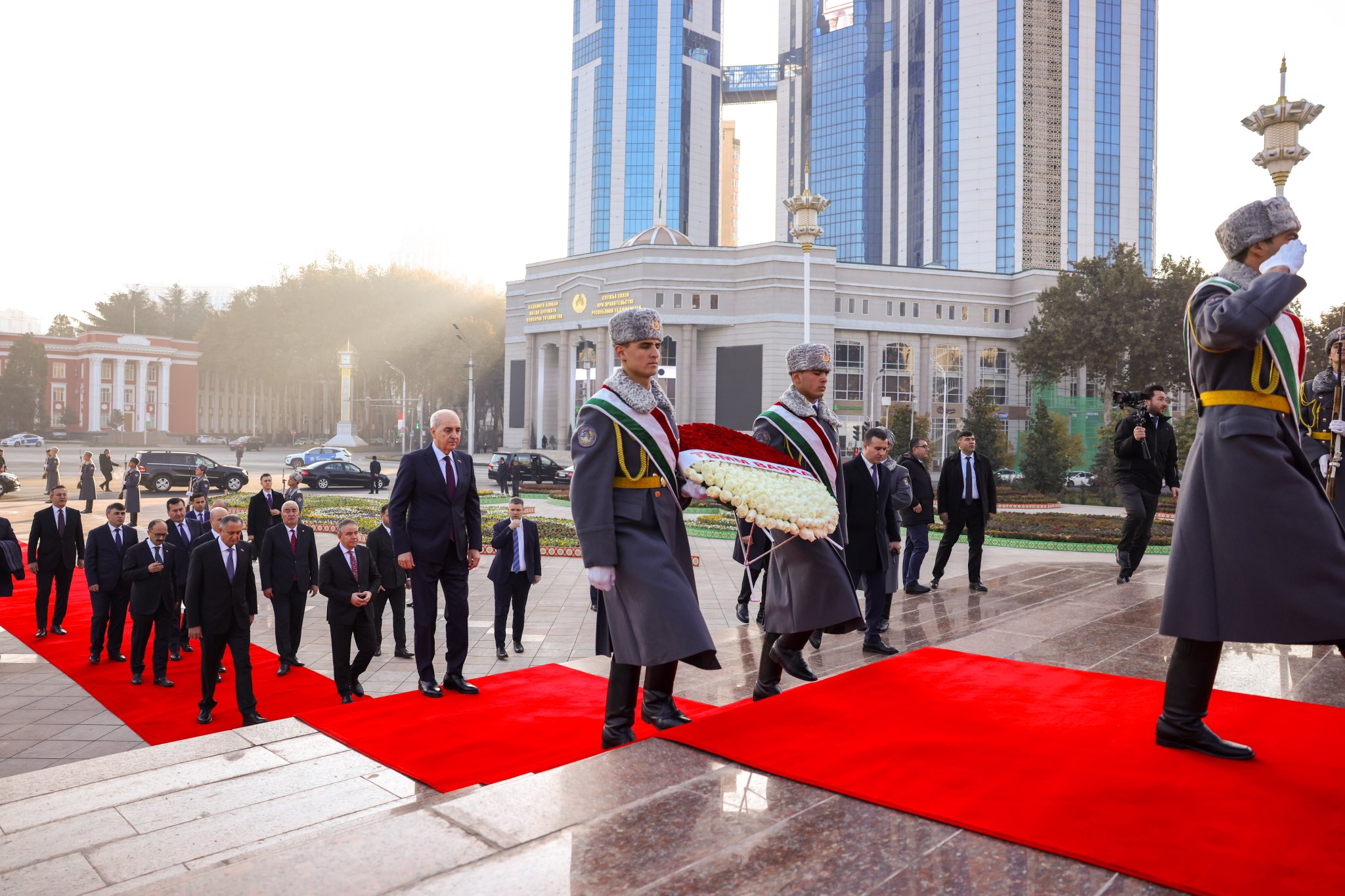 TBMM Başkanı Numan Kurtulmuş Tacikistan ziyareti