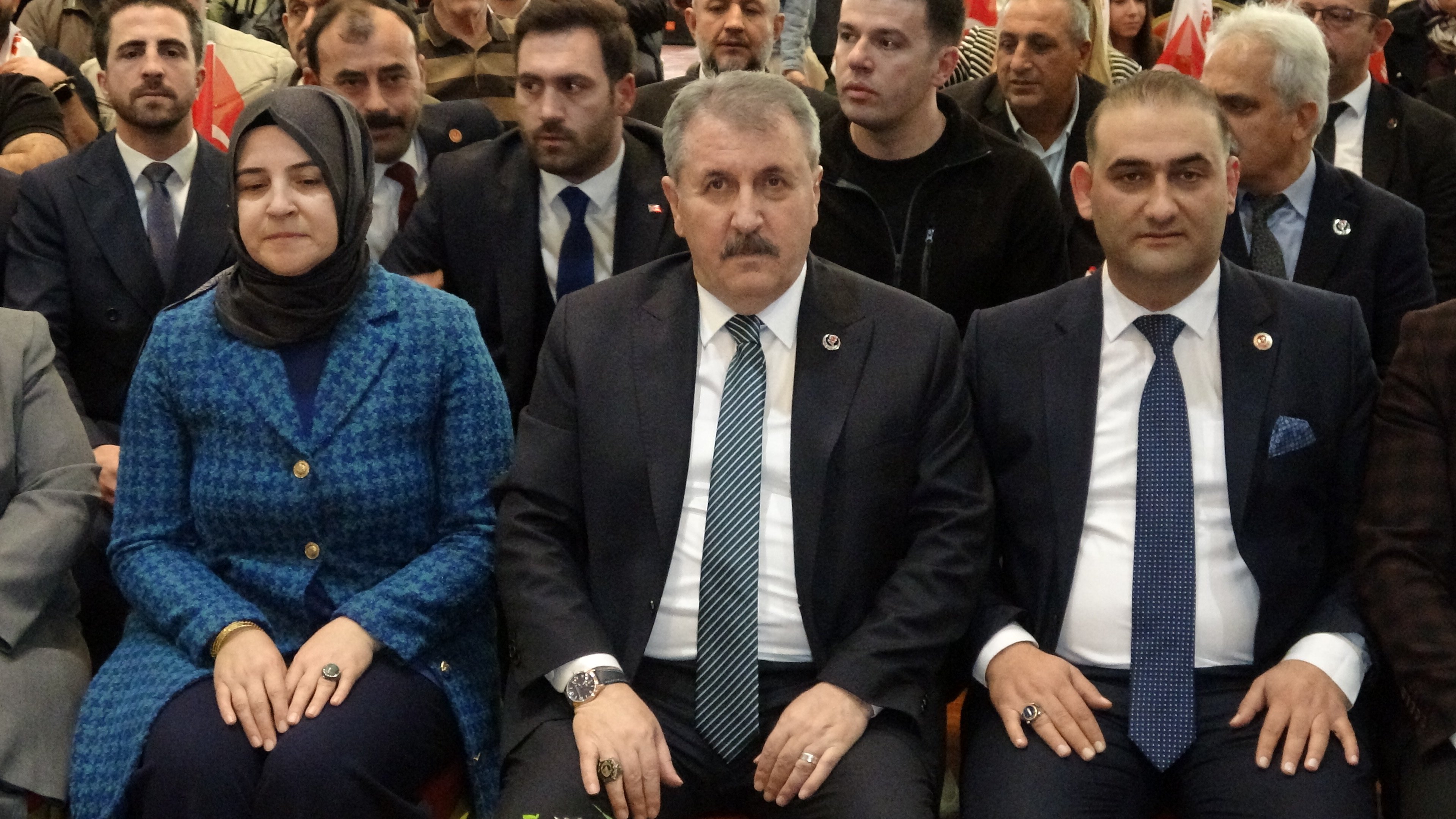 Mustafa Destici Konuşma Yapıyor