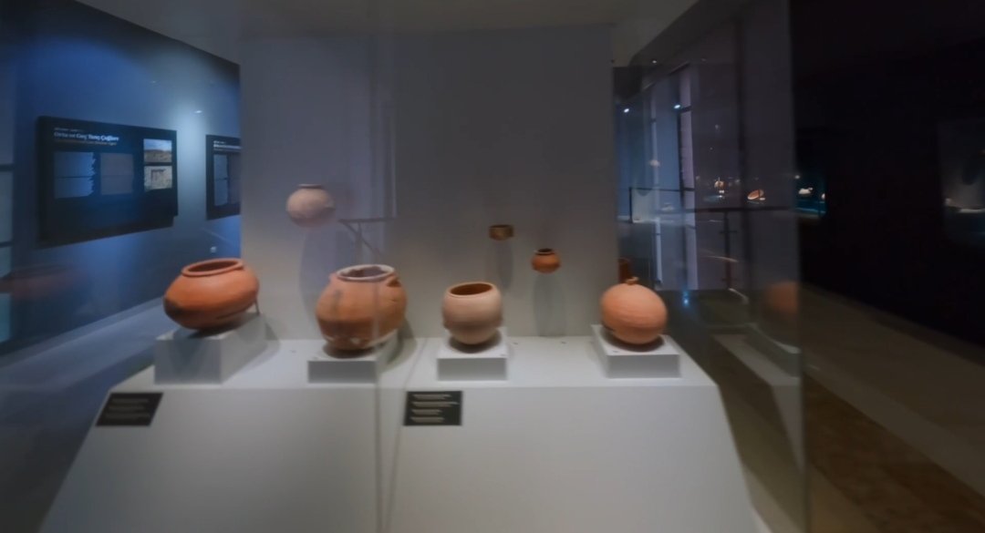 Hasankeyf Müzesi sergi salonu