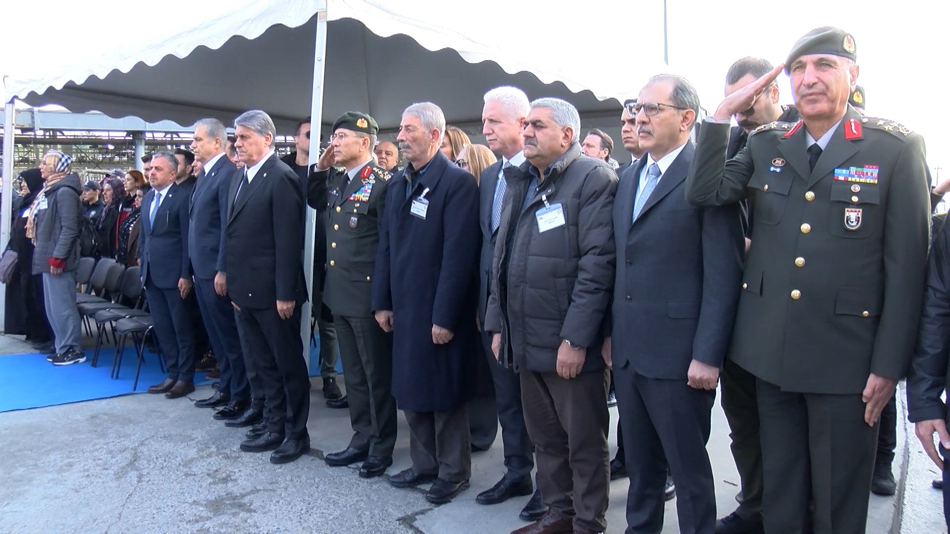 Beşiktaş Şehitleri Anma Töreni Katılımcıları