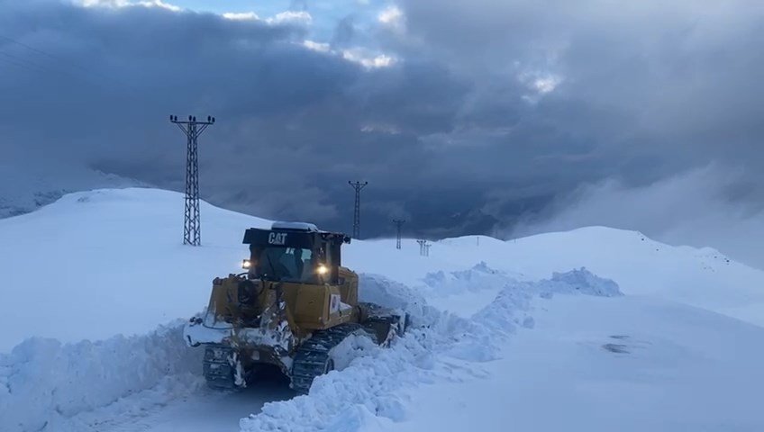 Şırnak kar fırtınası ulaşım