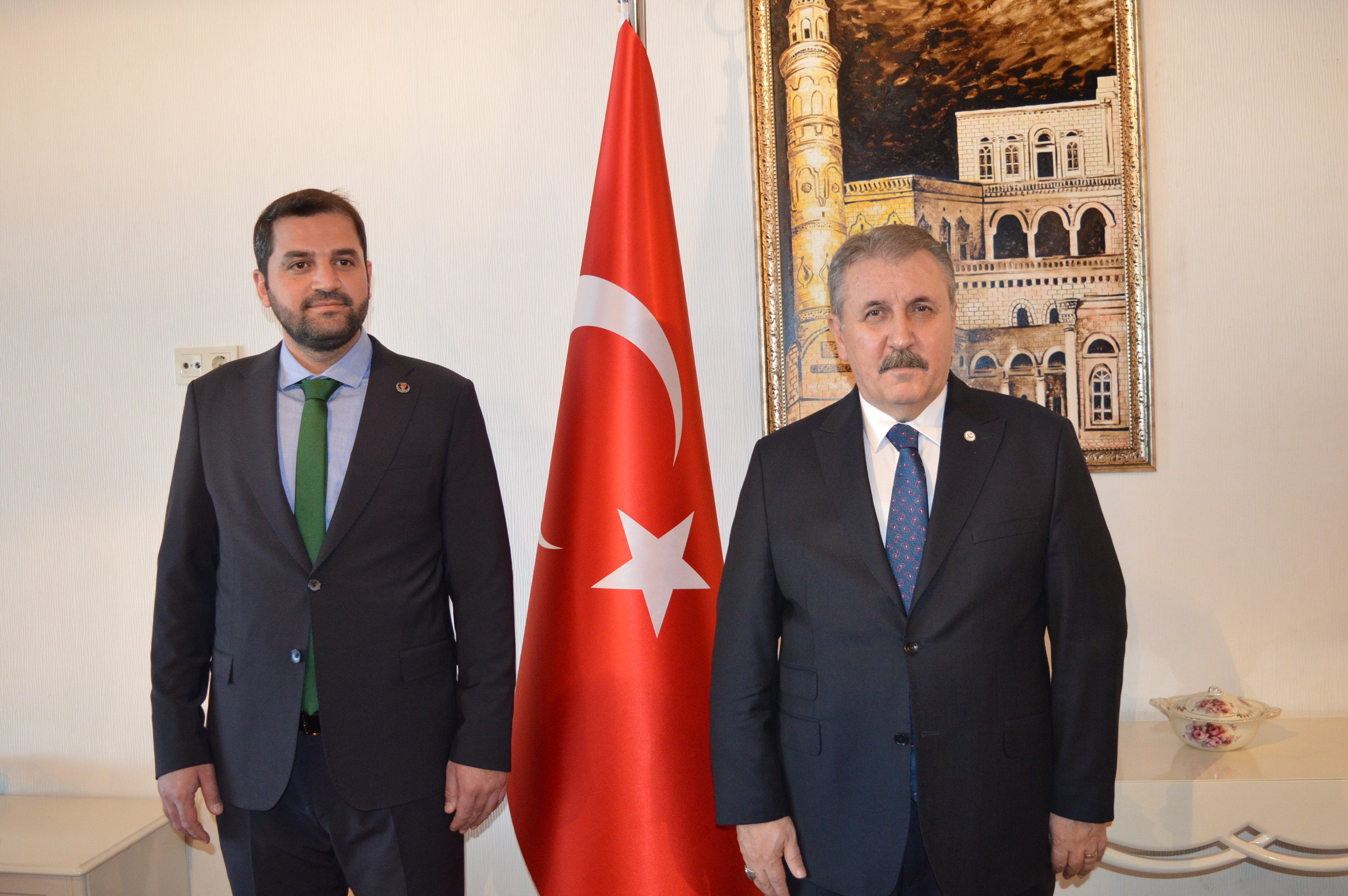 BBP Lideri Destici Mardin ziyareti