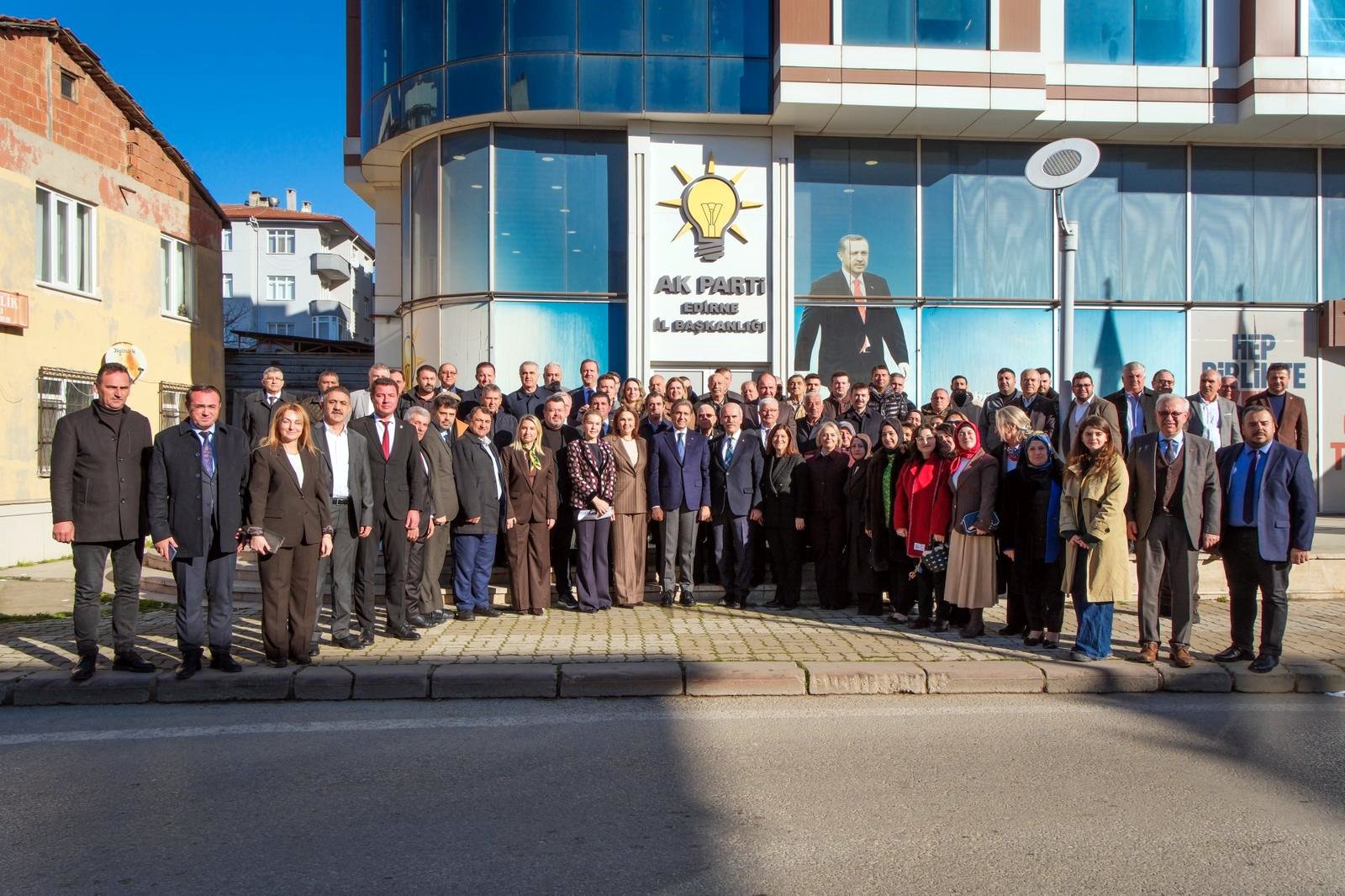 Mustafa Demir Edirne ziyareti
