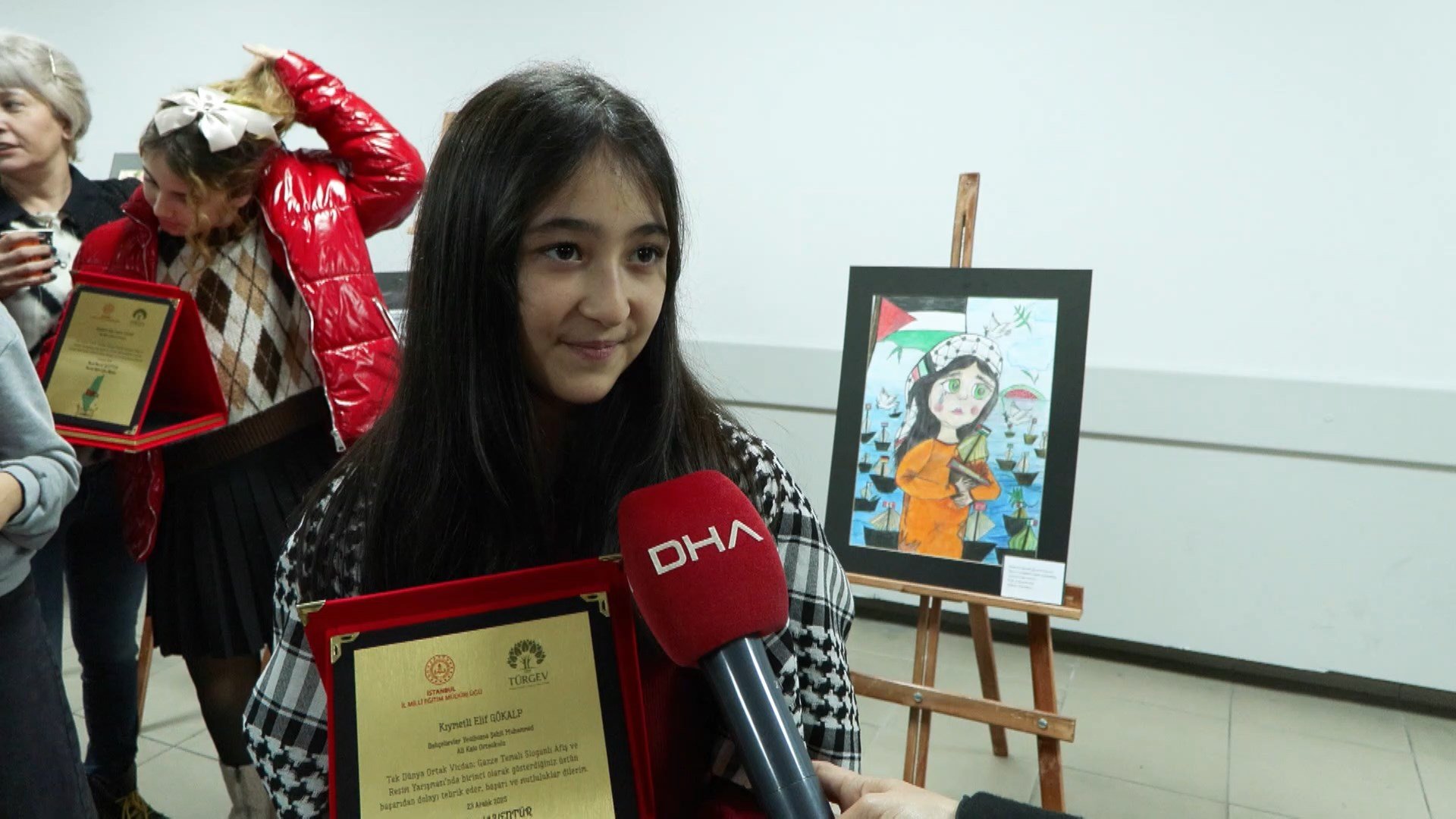 Ödül töreni katılımcıları