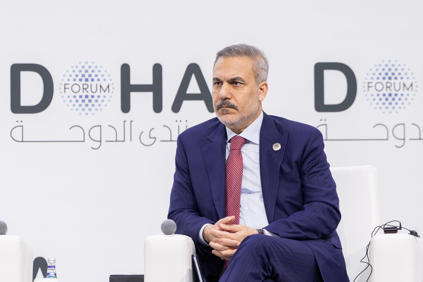 Hakan Fidan Doha Forumu konuşması