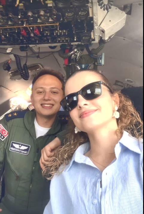 Şehit Üsteğmen Cüneyt Kandemir ve eşi Defne Kandemir