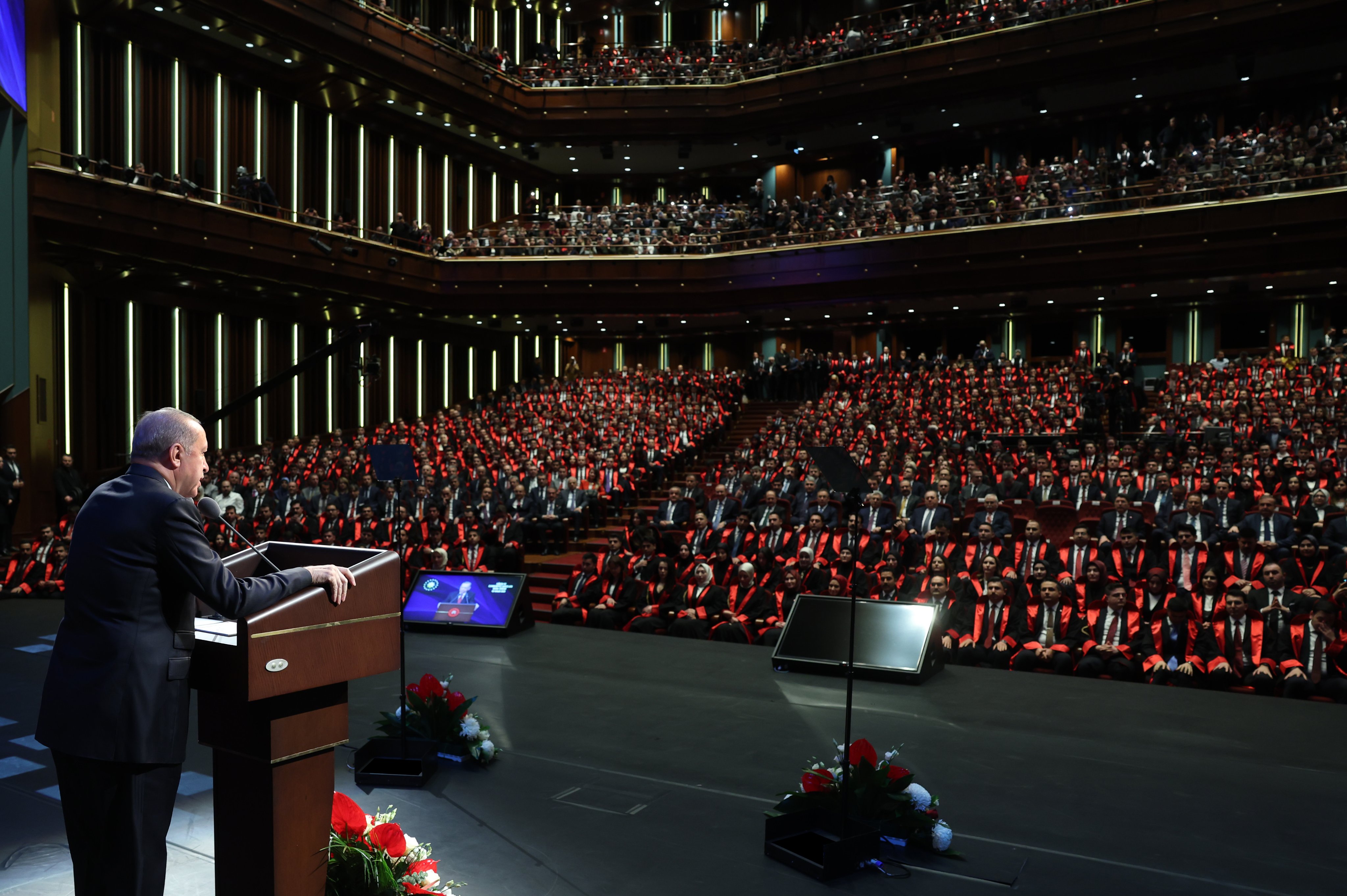 Cumhurbaşkanı Erdoğan Adli Yargı Hakim ve Cumhuriyet Savcıları ile İdari Yargı Hakimleri Kura Töreni