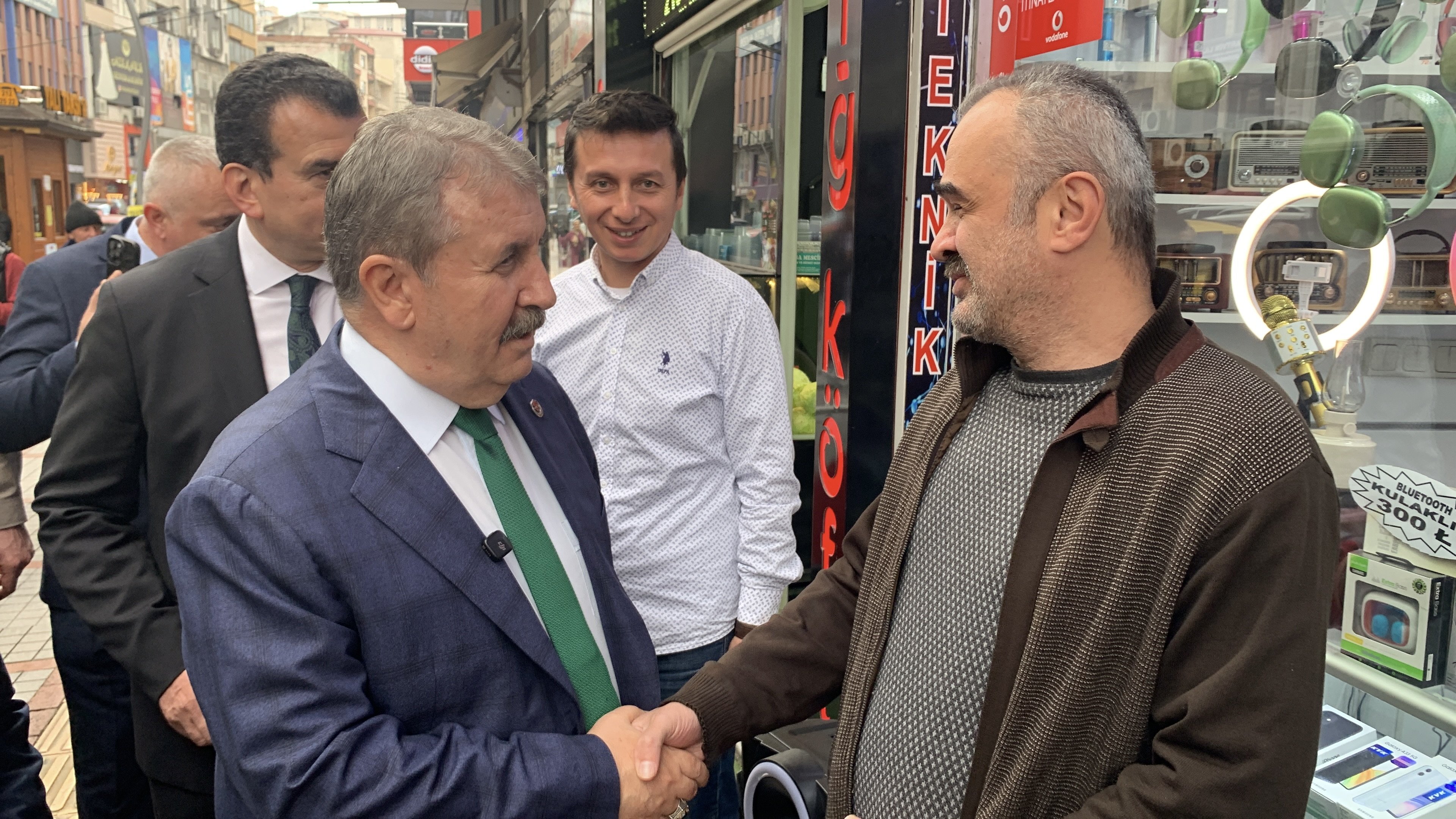 Mustafa Destici Partililerle