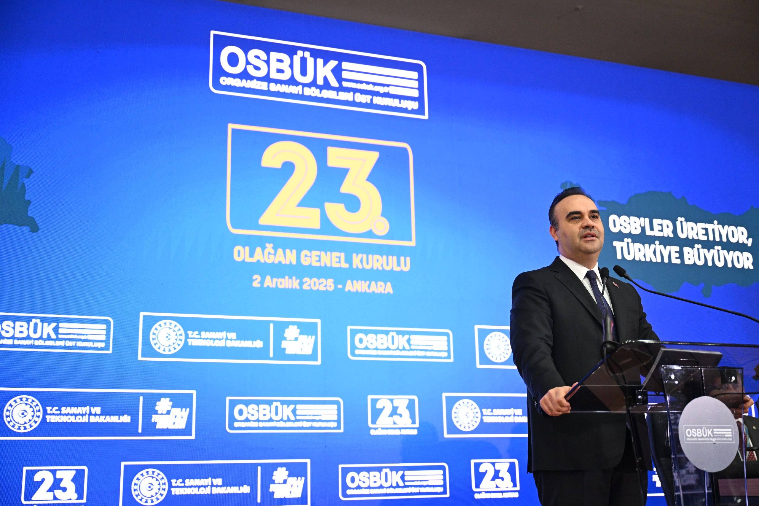 Sanayi ve Teknoloji Bakanı Mehmet Fatih Kacır