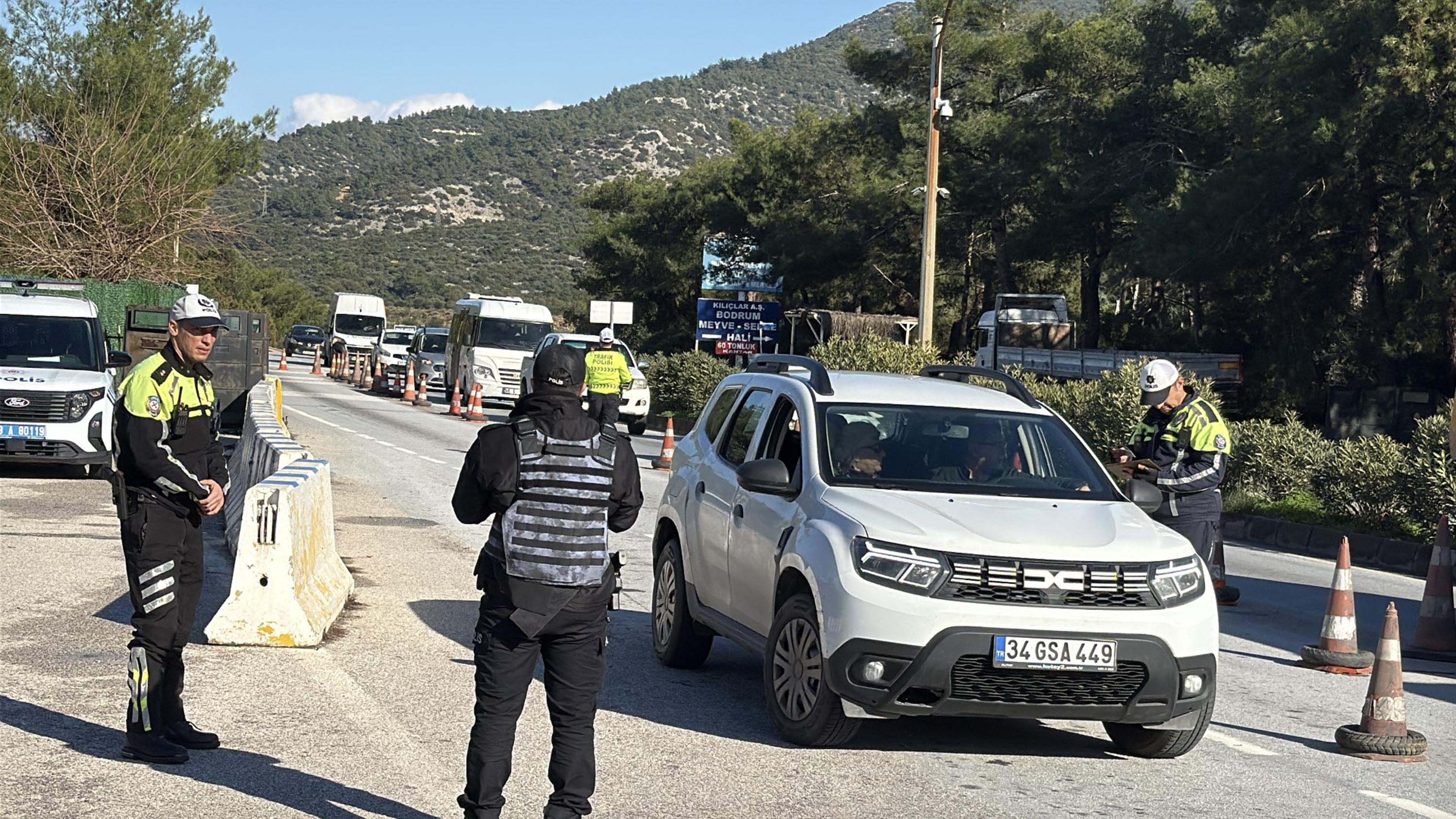 Bodrum güvenlik denetimi jandarma polis