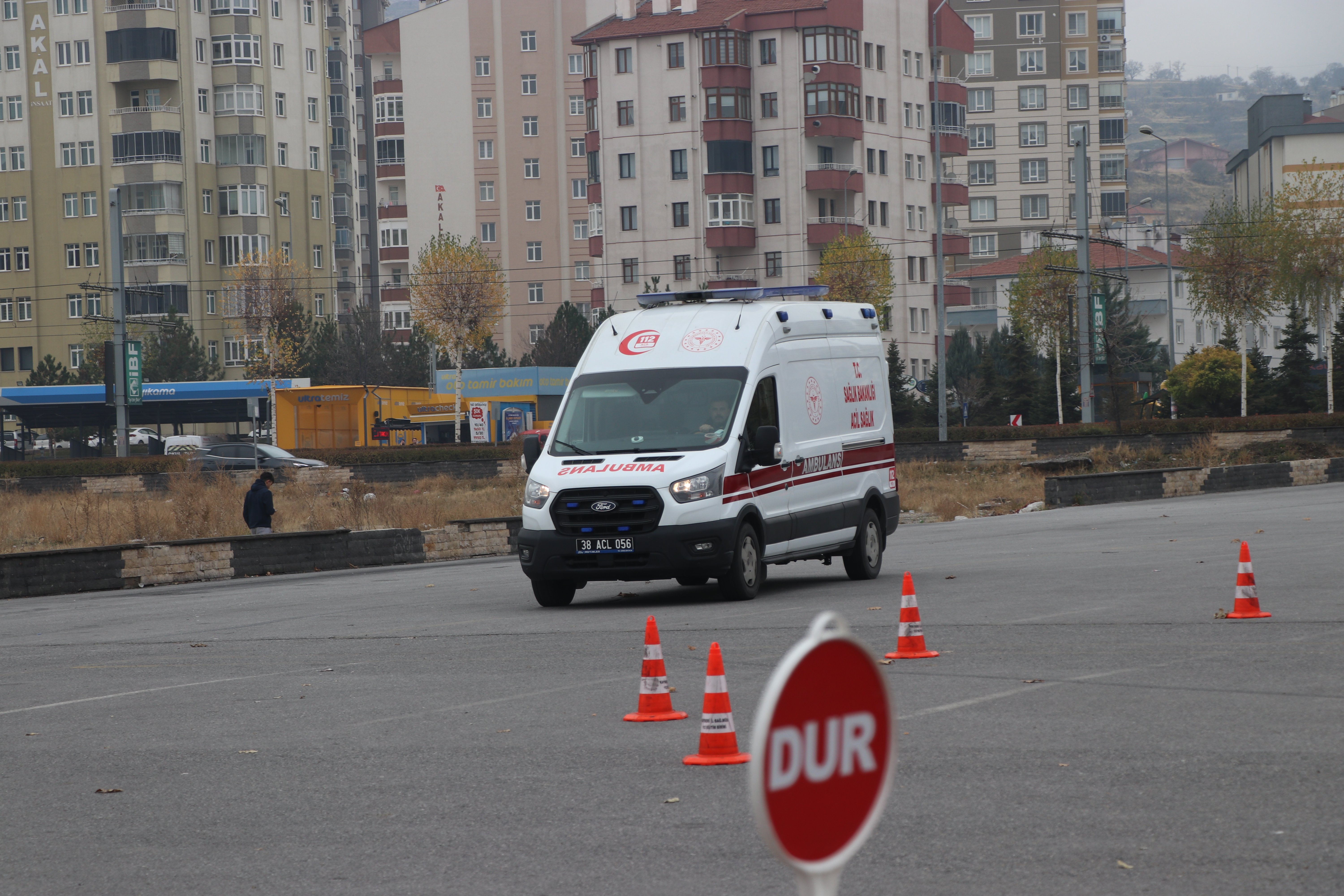 Acil Durum Tatbikatından Görüntüler