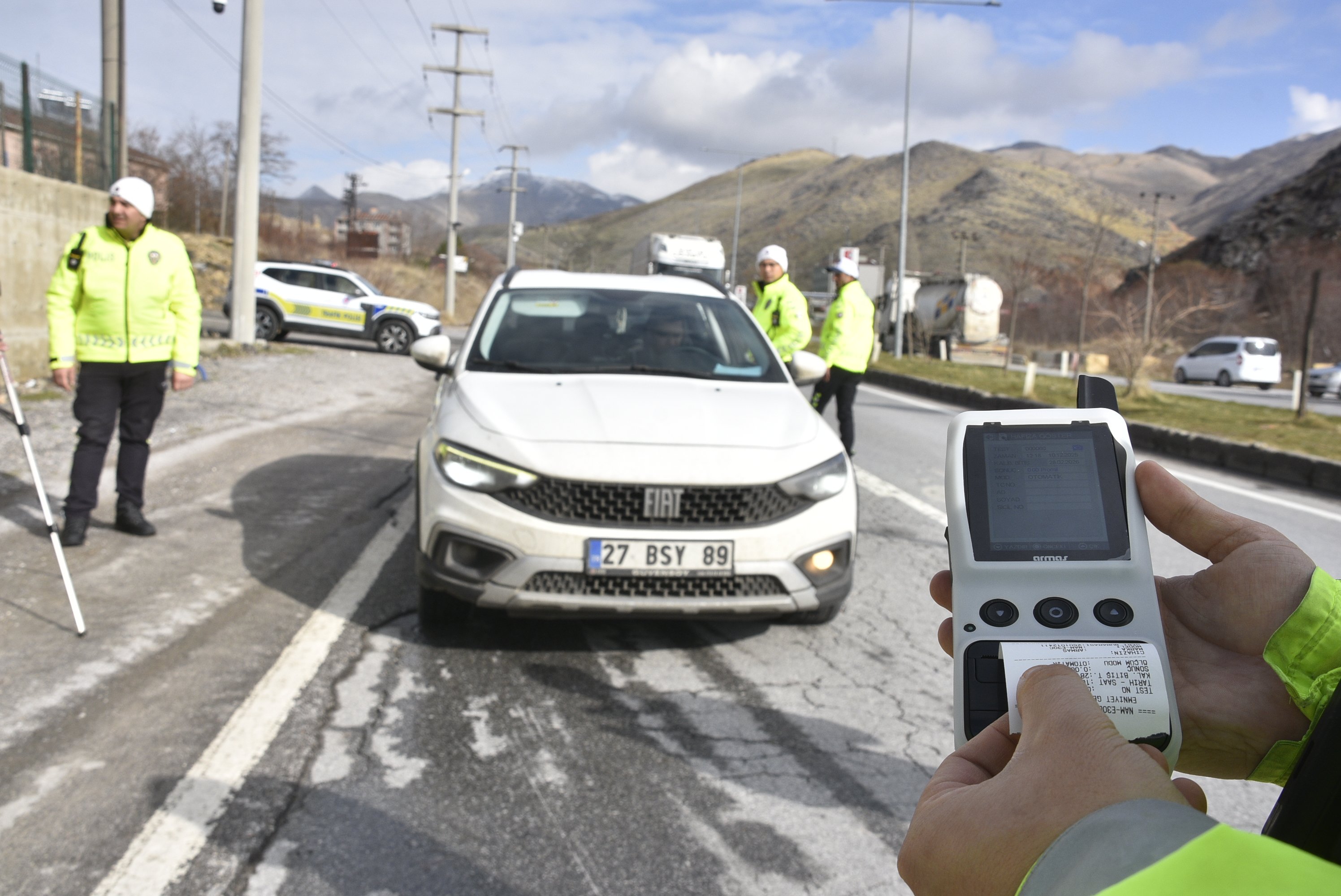 Bitlis trafik polisi yapay zeka kamera