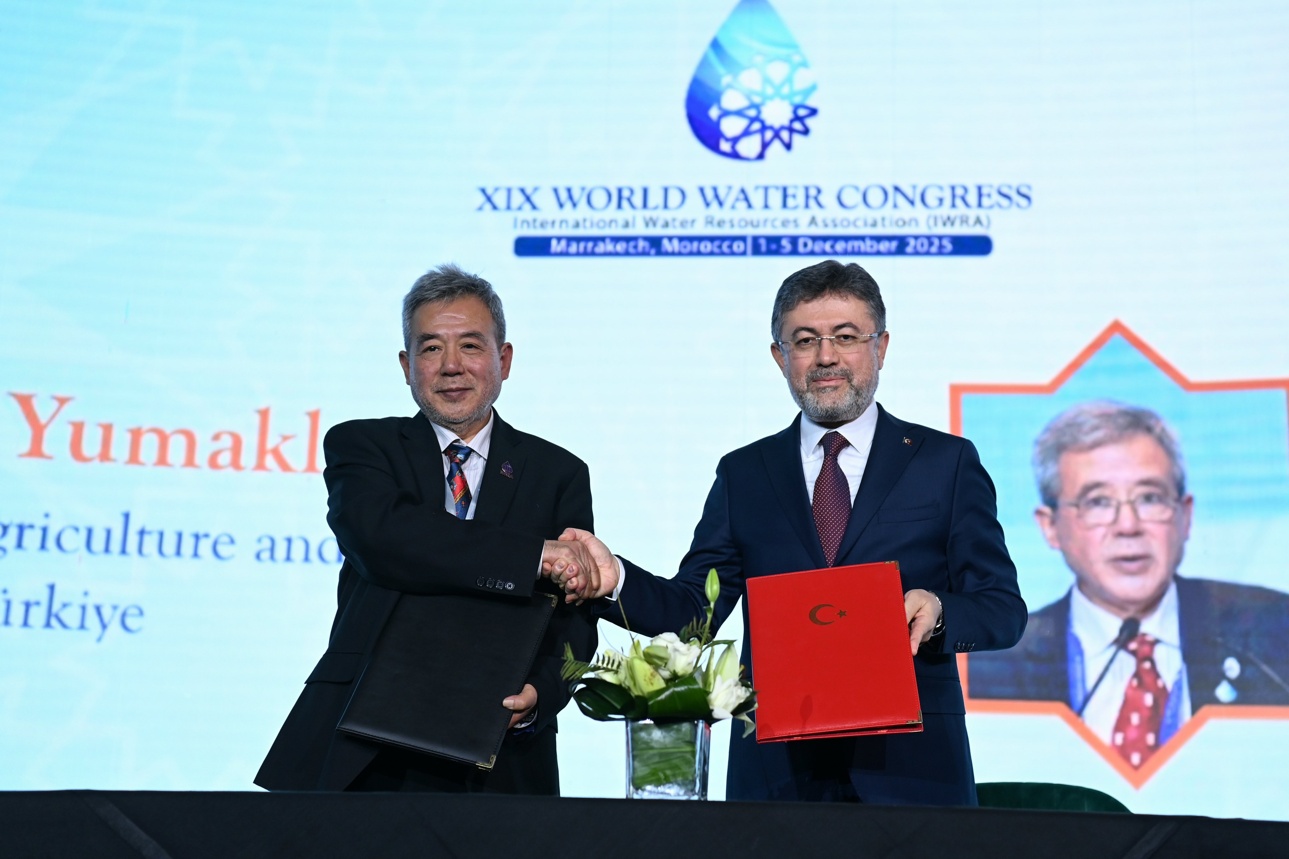 Tarım ve Orman Bakanı İbrahim Yumaklı Dünya Su Kongresi