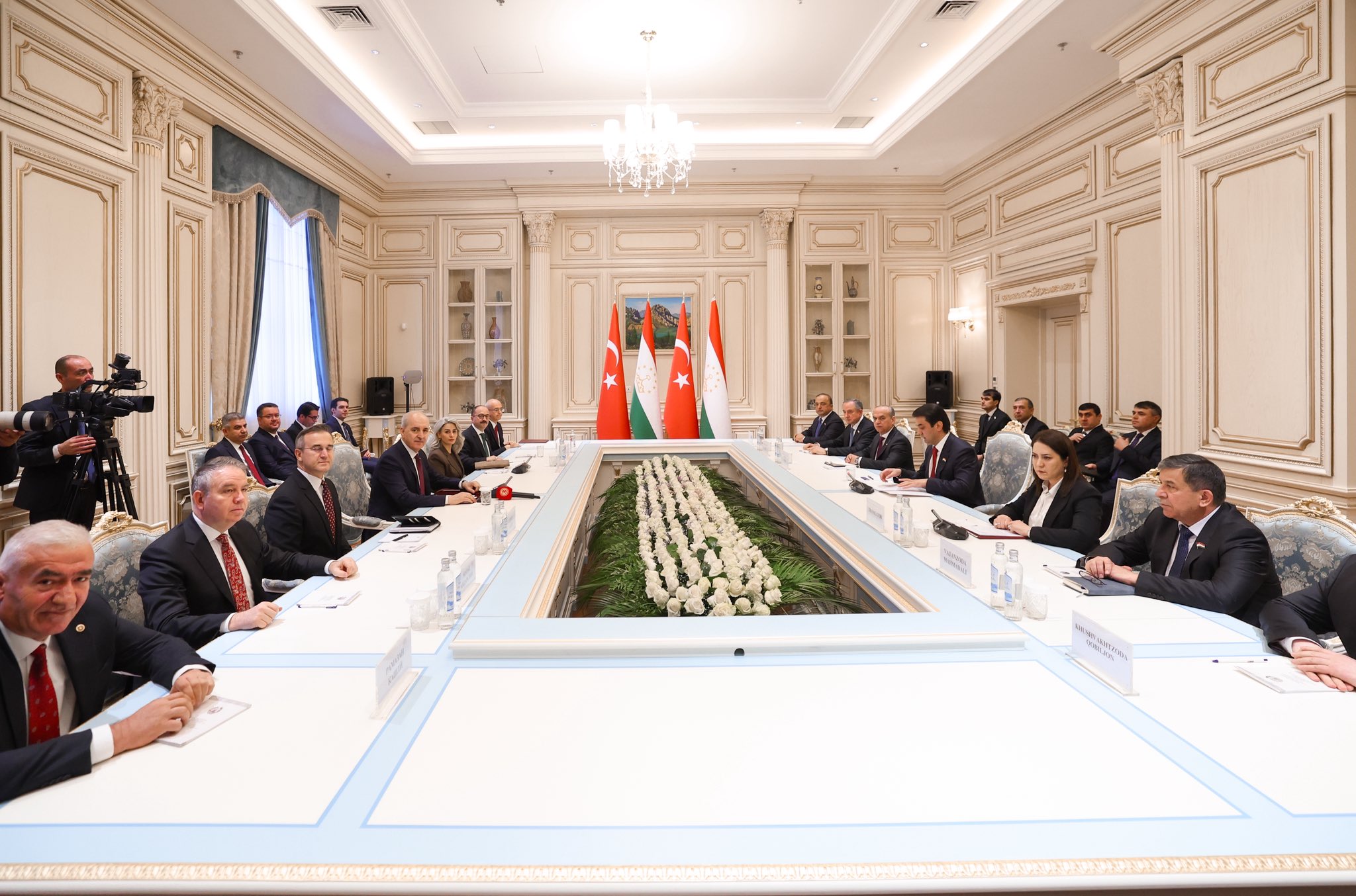 TBMM Başkanlığı heyeti Tacikistan