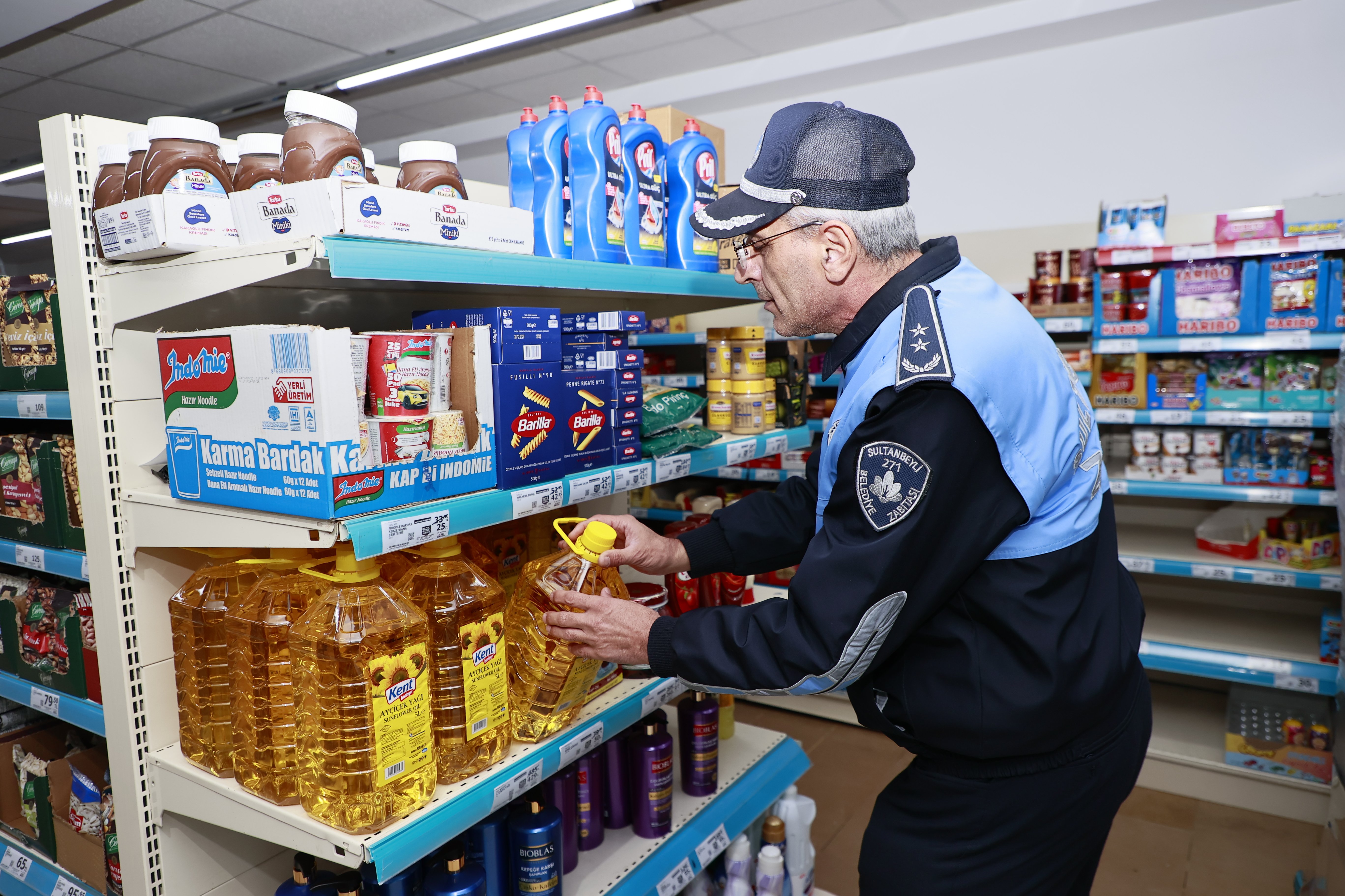 Market rafı denetimi
