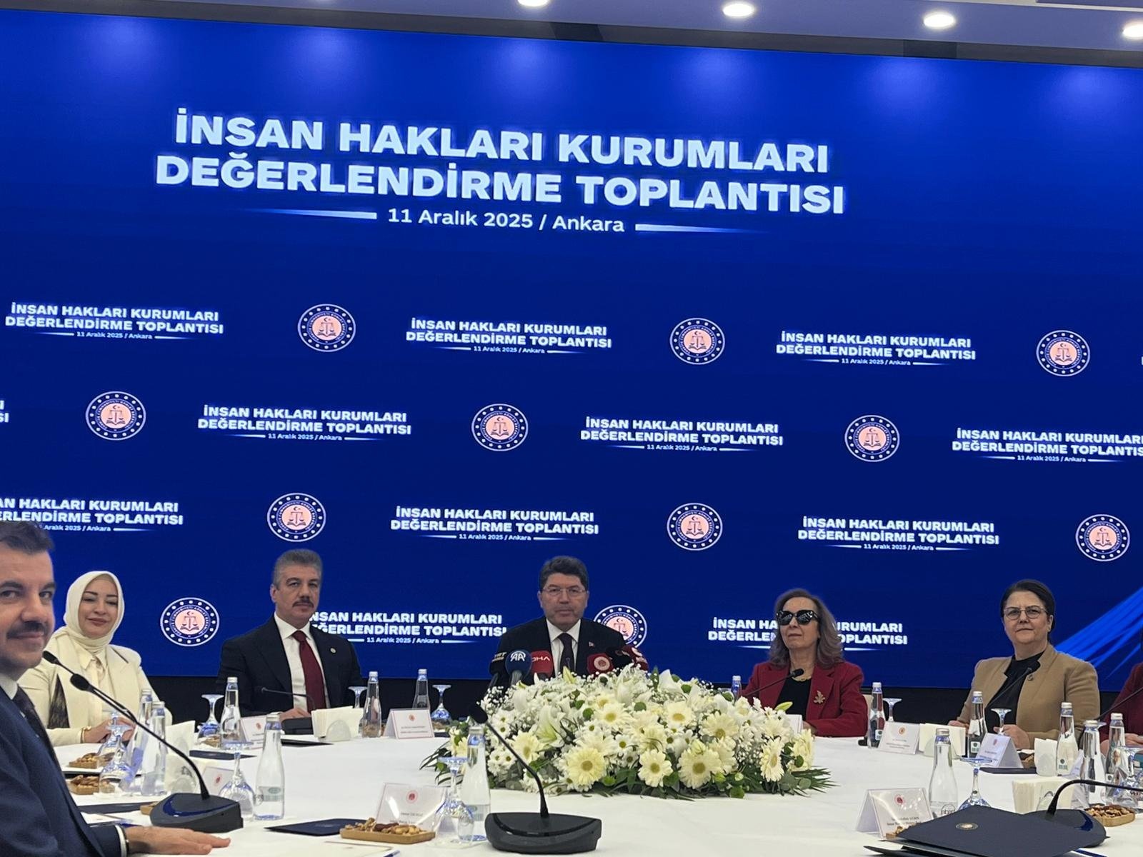 Adalet Bakanı Yılmaz Tunç konuşma yapıyor