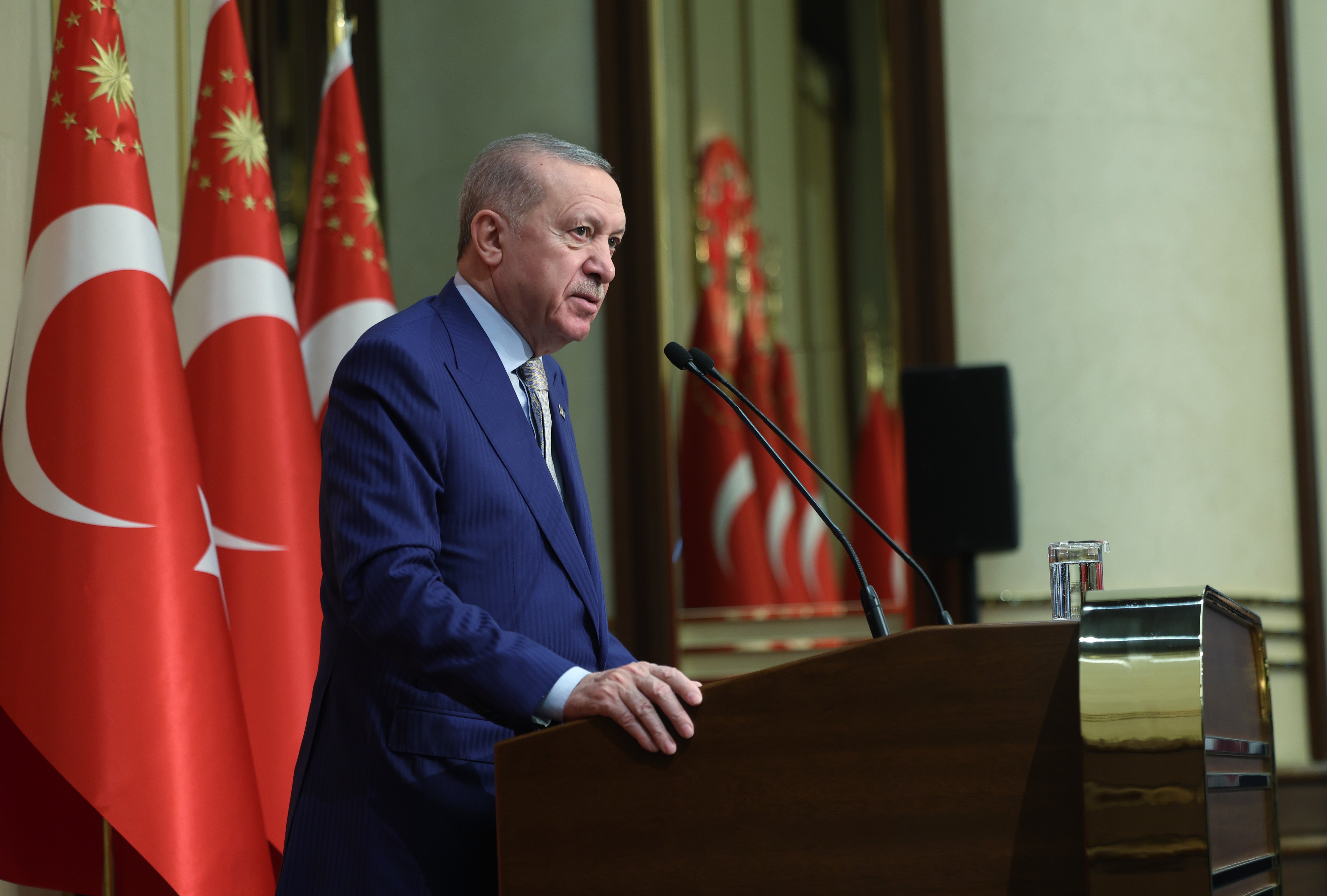 Cumhurbaşkanı Erdoğan konuşması