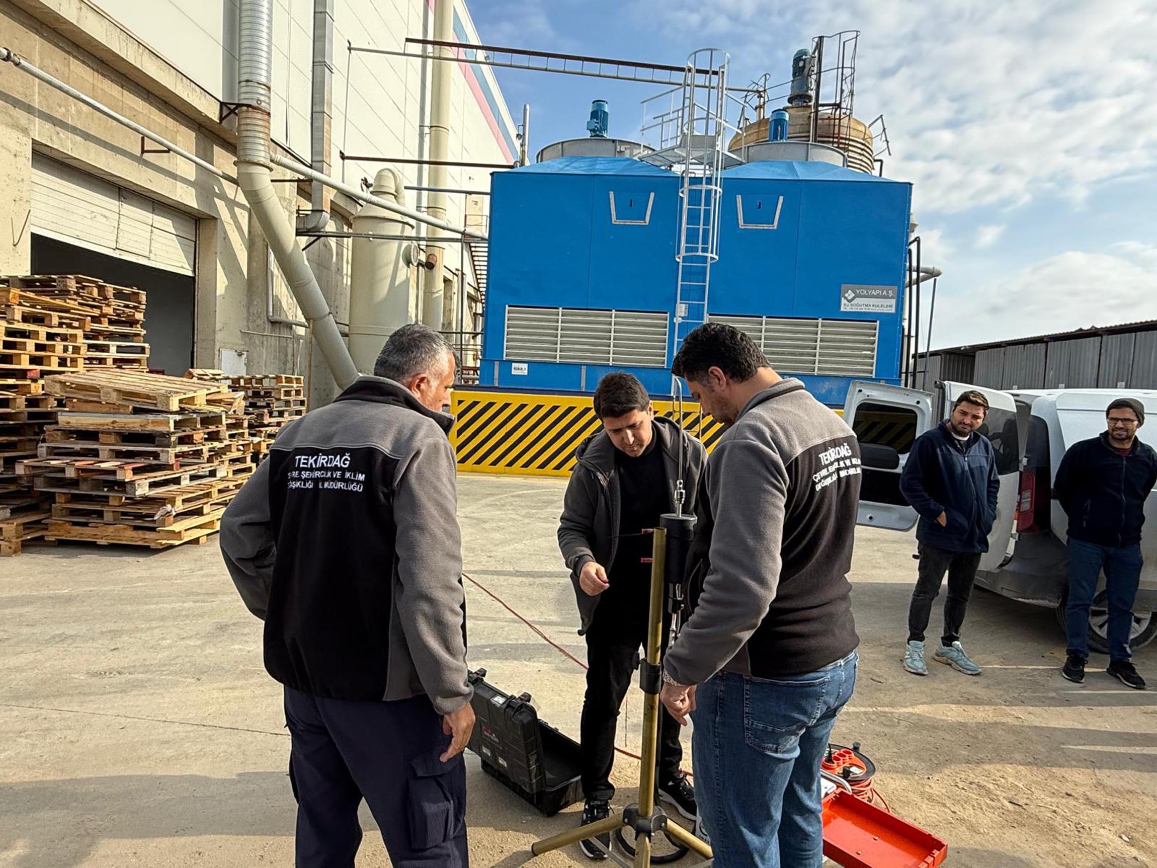 Çevre Denetimi Ergene Kimya Tesisi