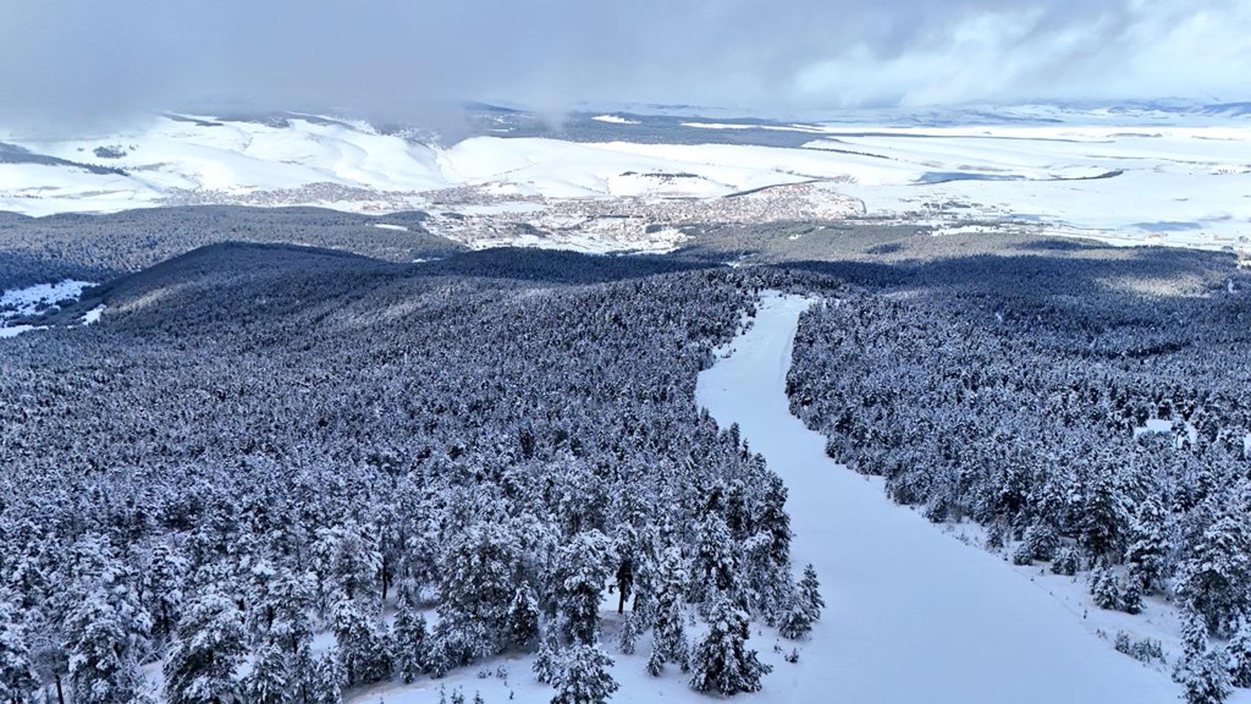Sarıkamış Kayak Merkezi Manzarası