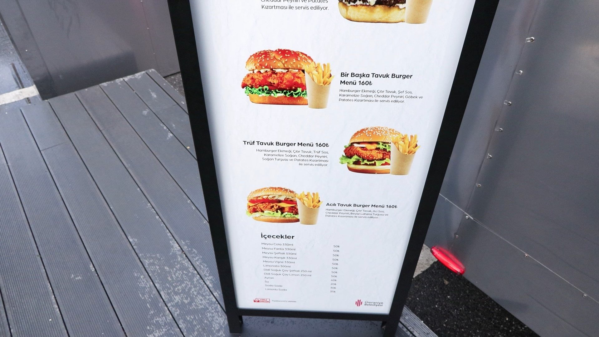 Bir Başka Burger dış görünüm