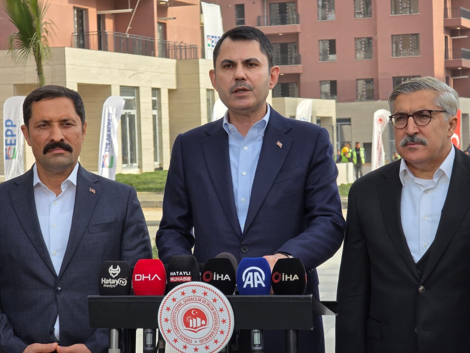 Bakan Kurum Hatay İncelemesi