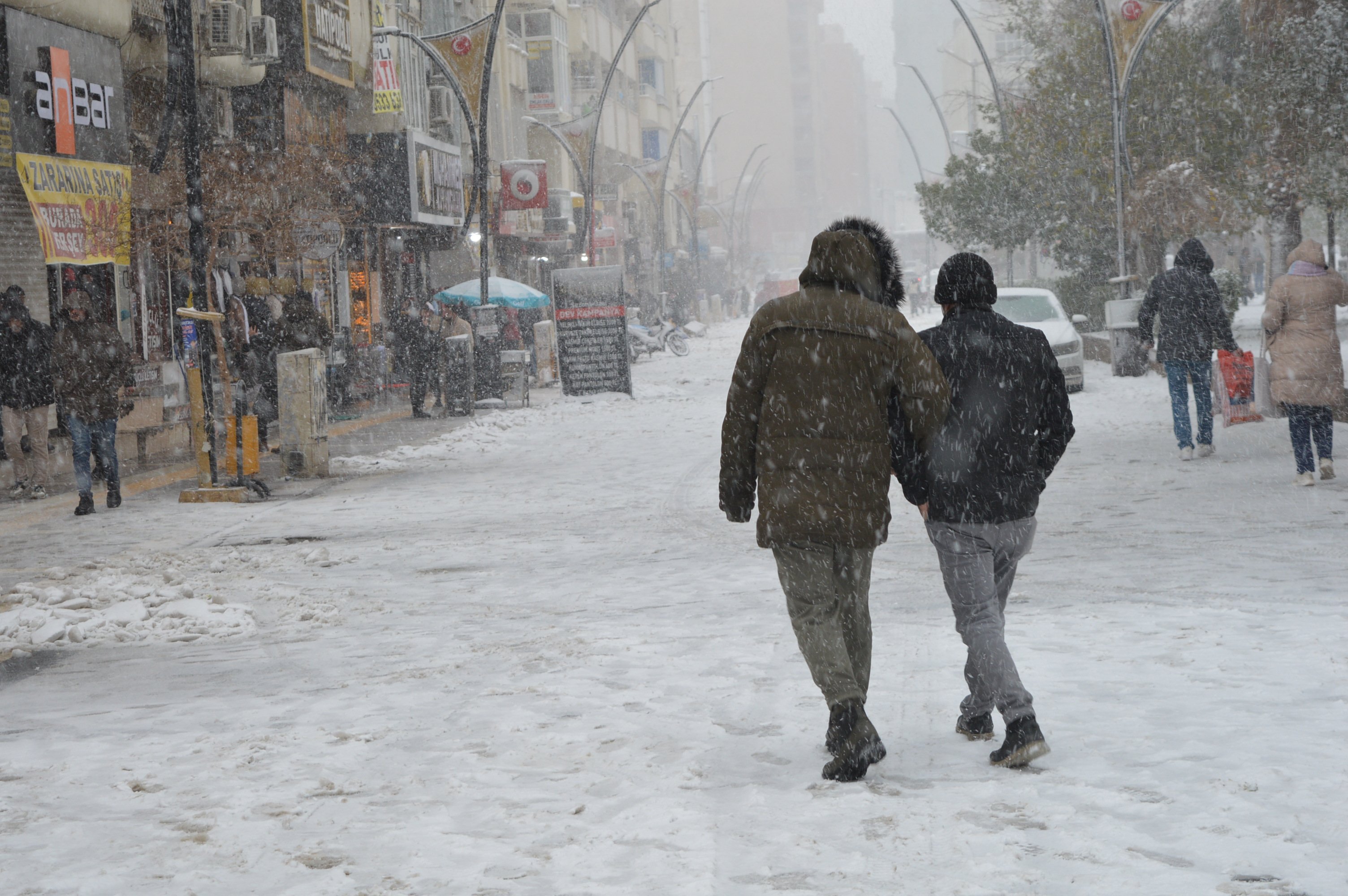 Zinciriye Medresesi kar