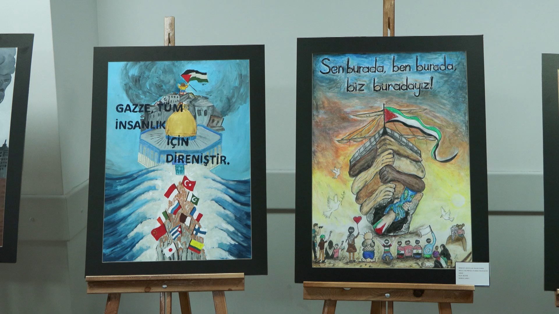 Afiş yarışması birincisi Dide Nihan Kelebek