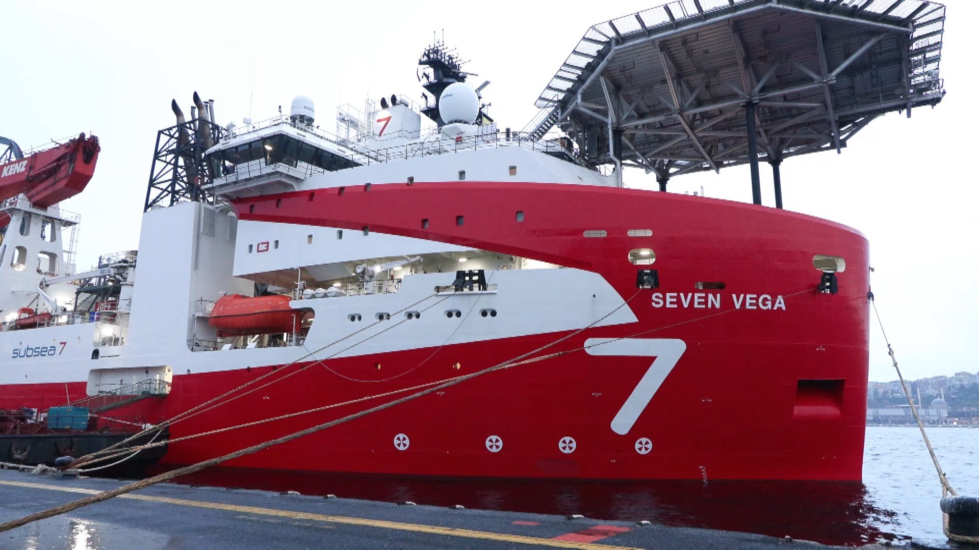 Seven Vega Gemisi Sakarya Gaz Sahası