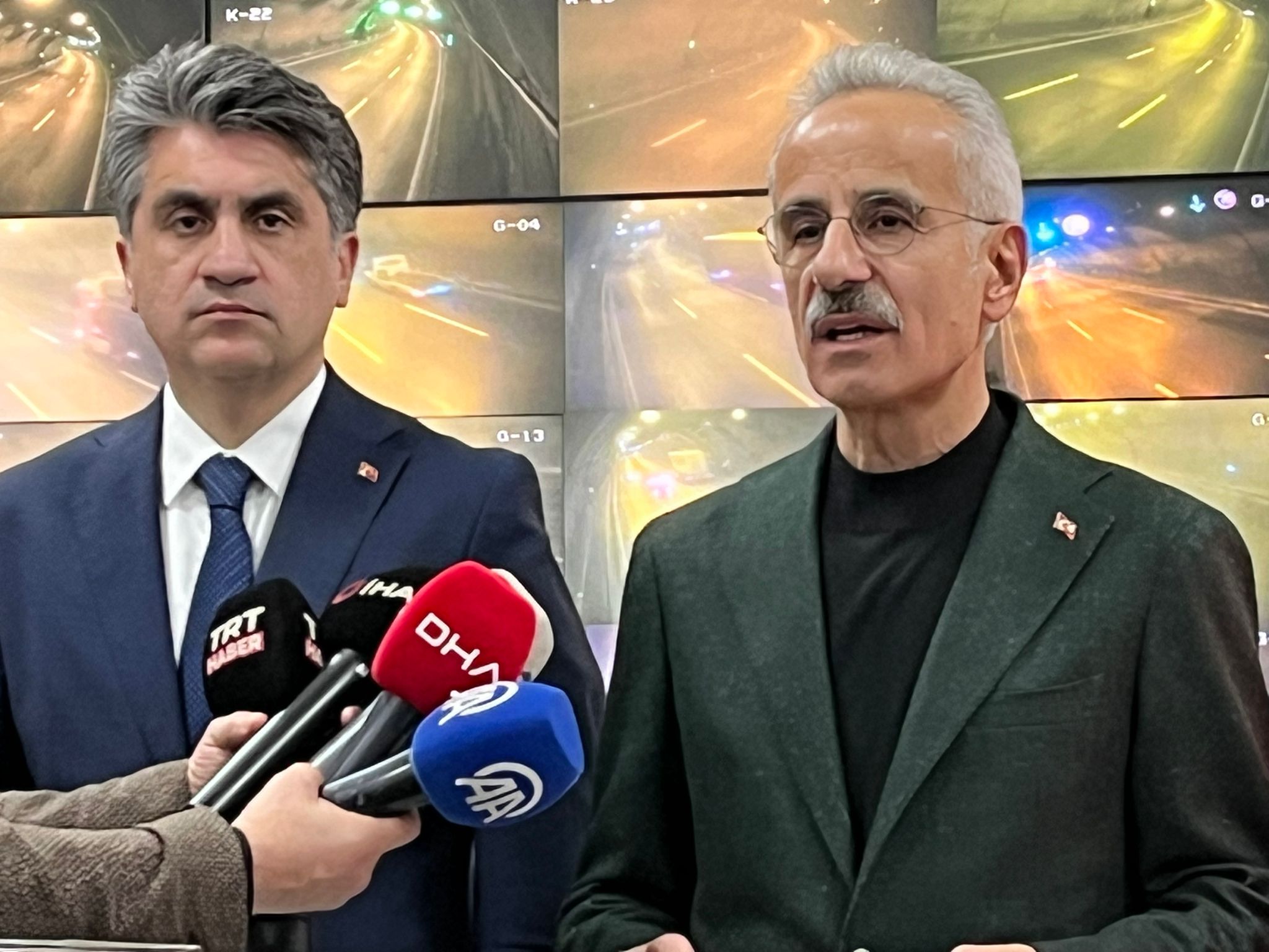 Bakan Abdulkadir Uraloğlu Bolu Dağı Tüneli