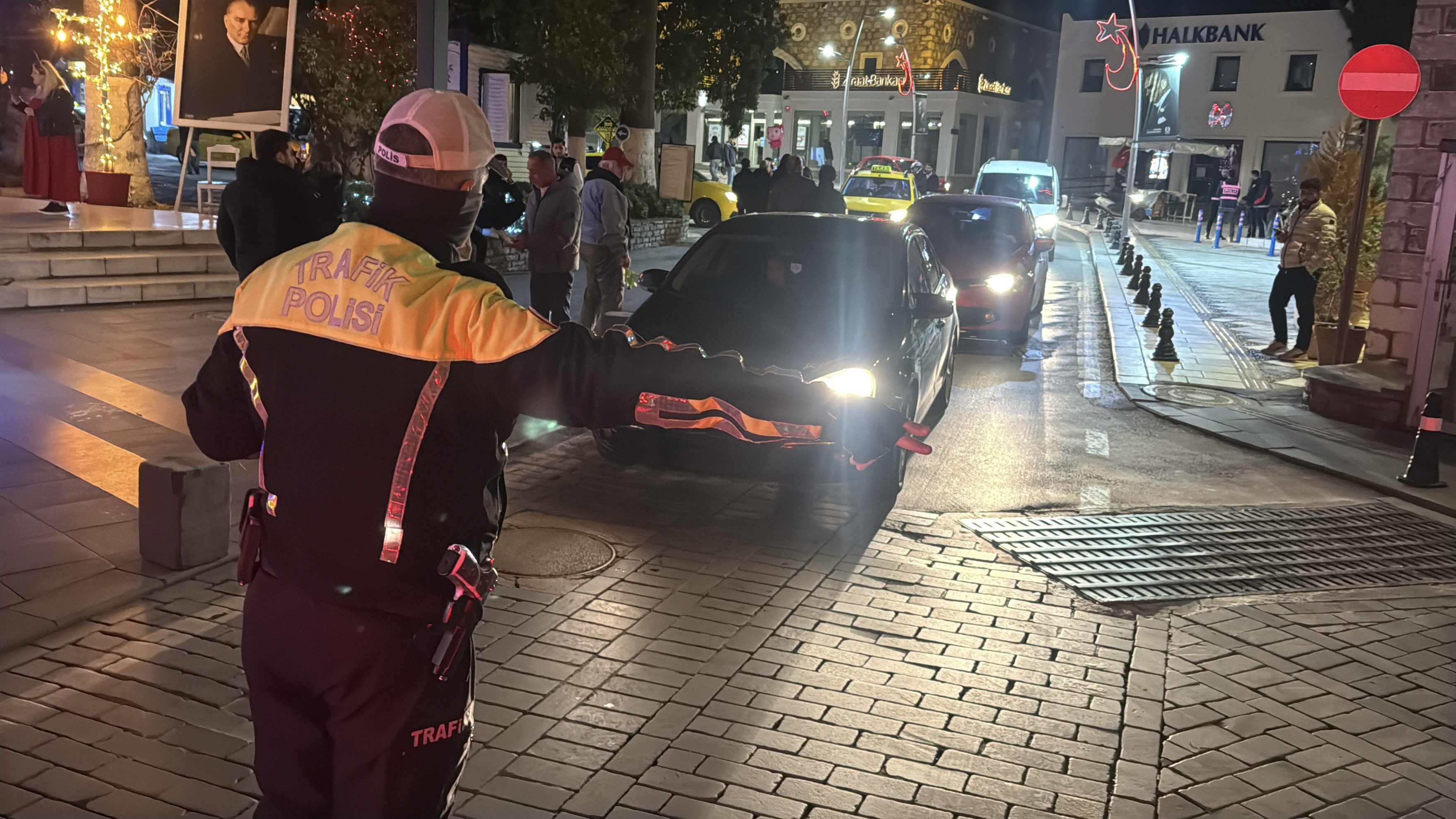 Trafik polisi alkol testi