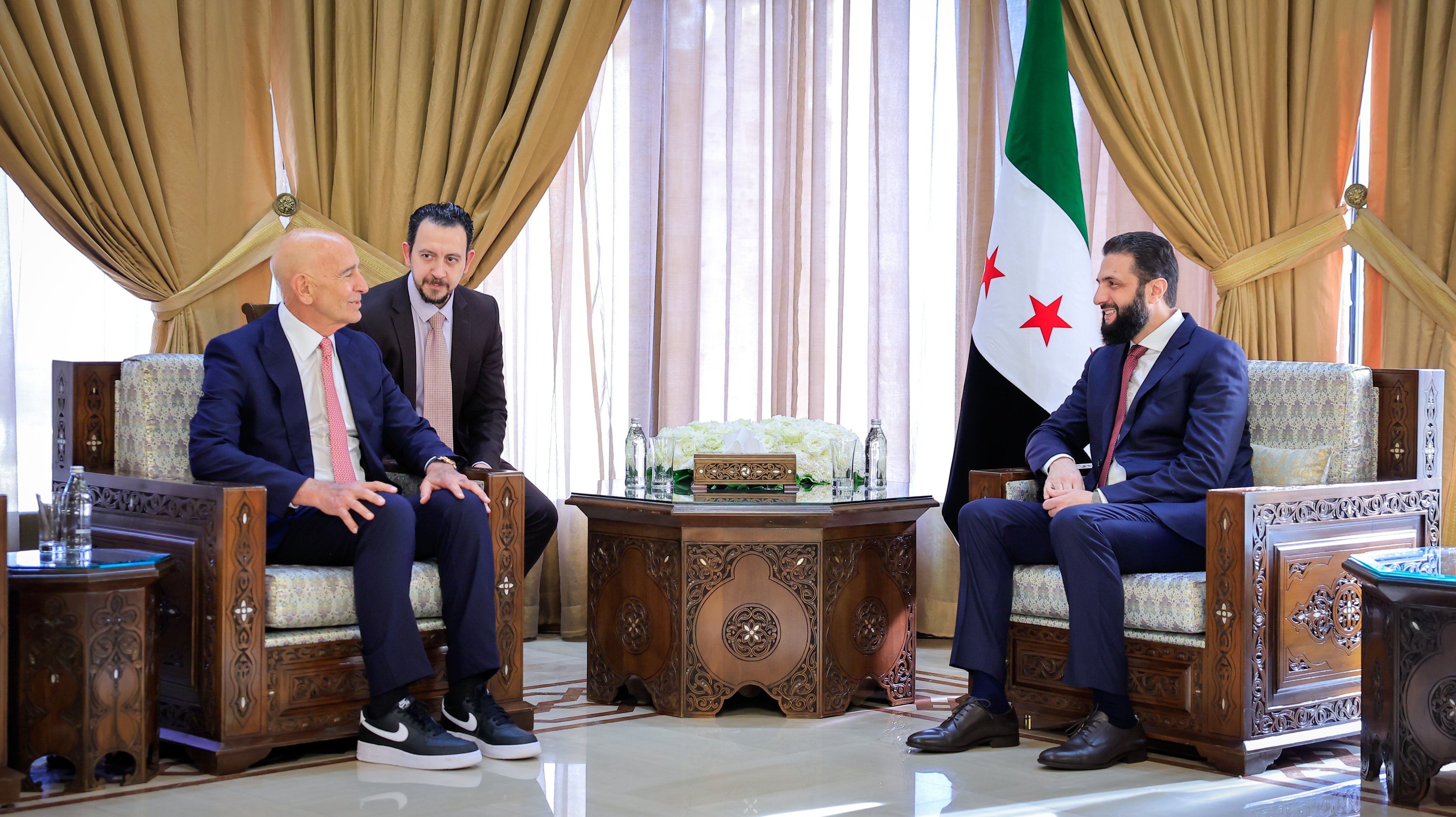 ABD Suriye Özel Temsilcisi Tom Barrack diplomatik görüşme