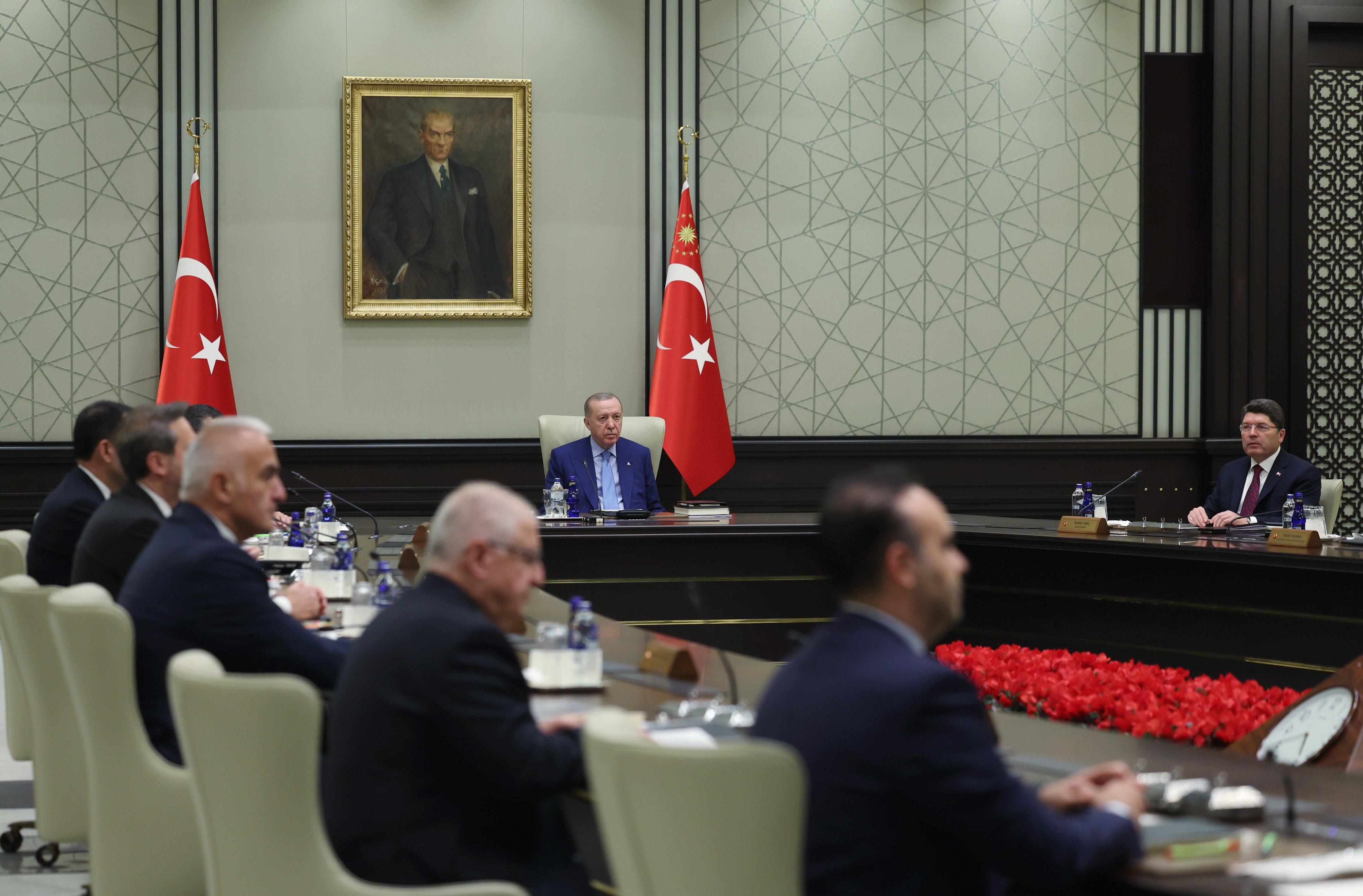 Cumhurbaşkanı Erdoğan Kabine Toplantısı