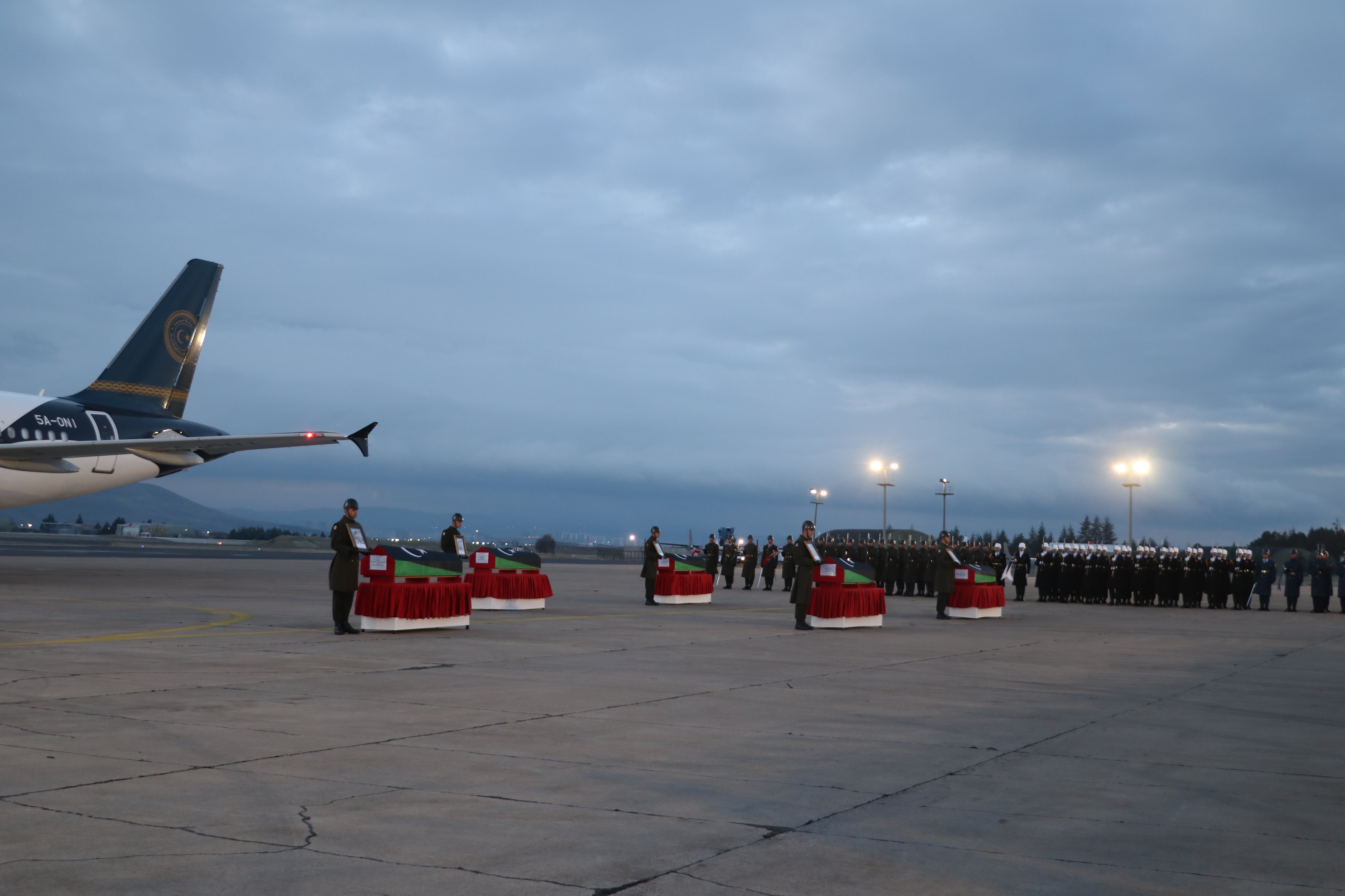 Libya Genelkurmay Başkanı cenaze töreni