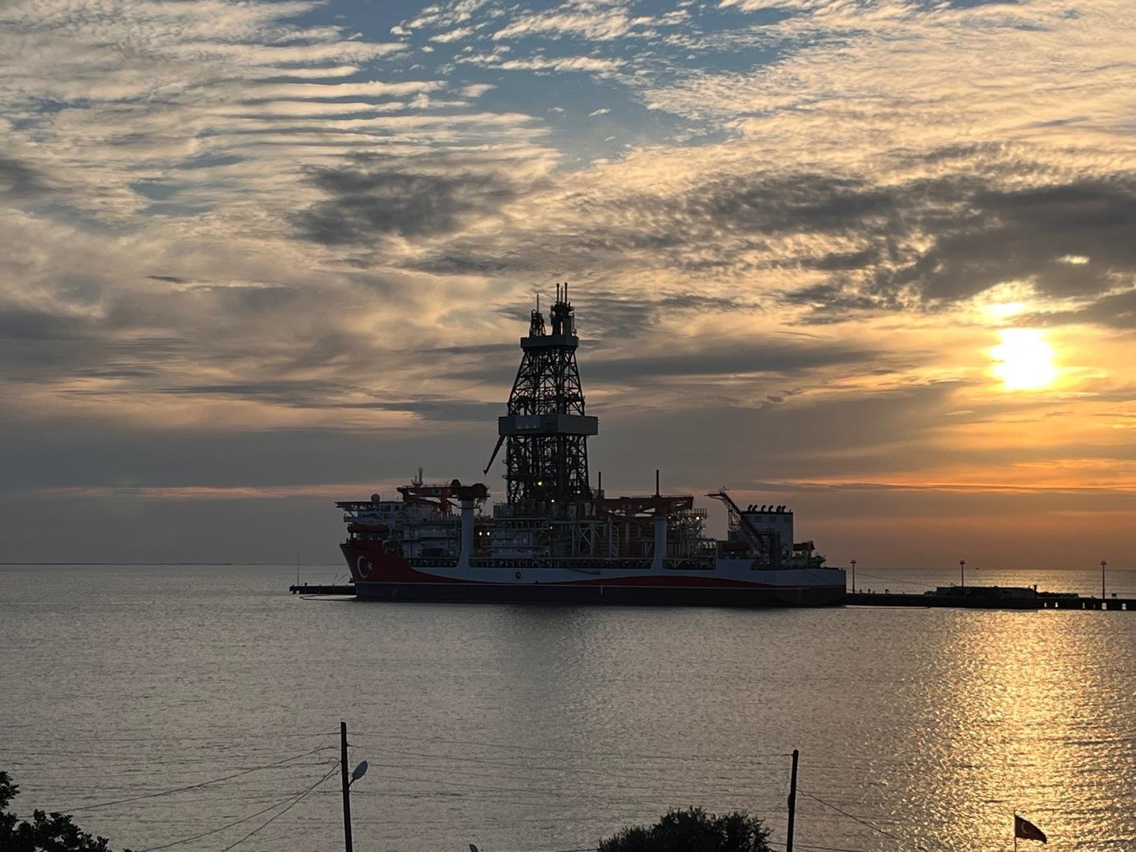 Sondaj Gemisi Hazırlıkları Taşucu