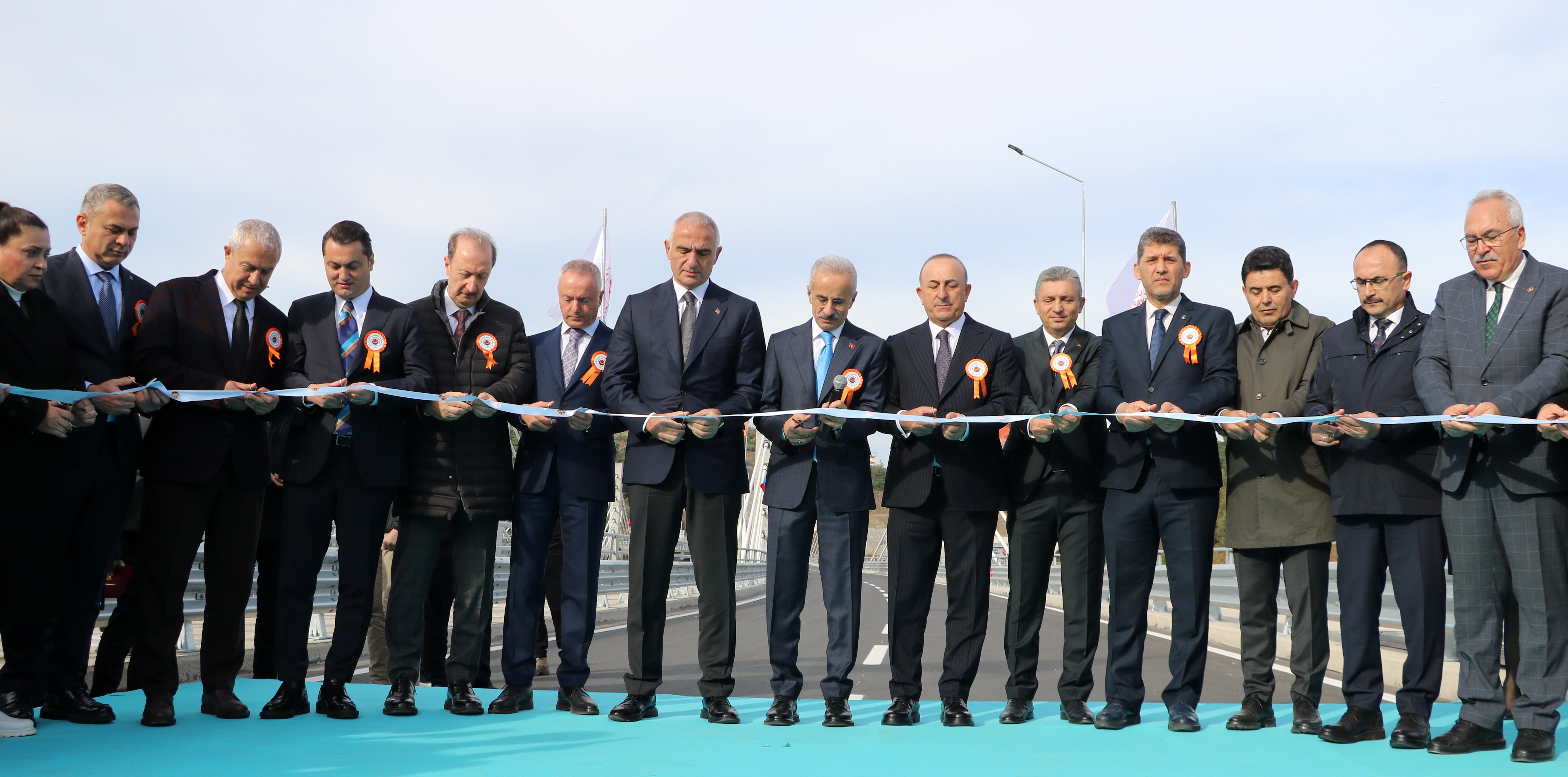 Abdulkadir Uraloğlu Alanya Doğu Çevre Yolu Açılışı