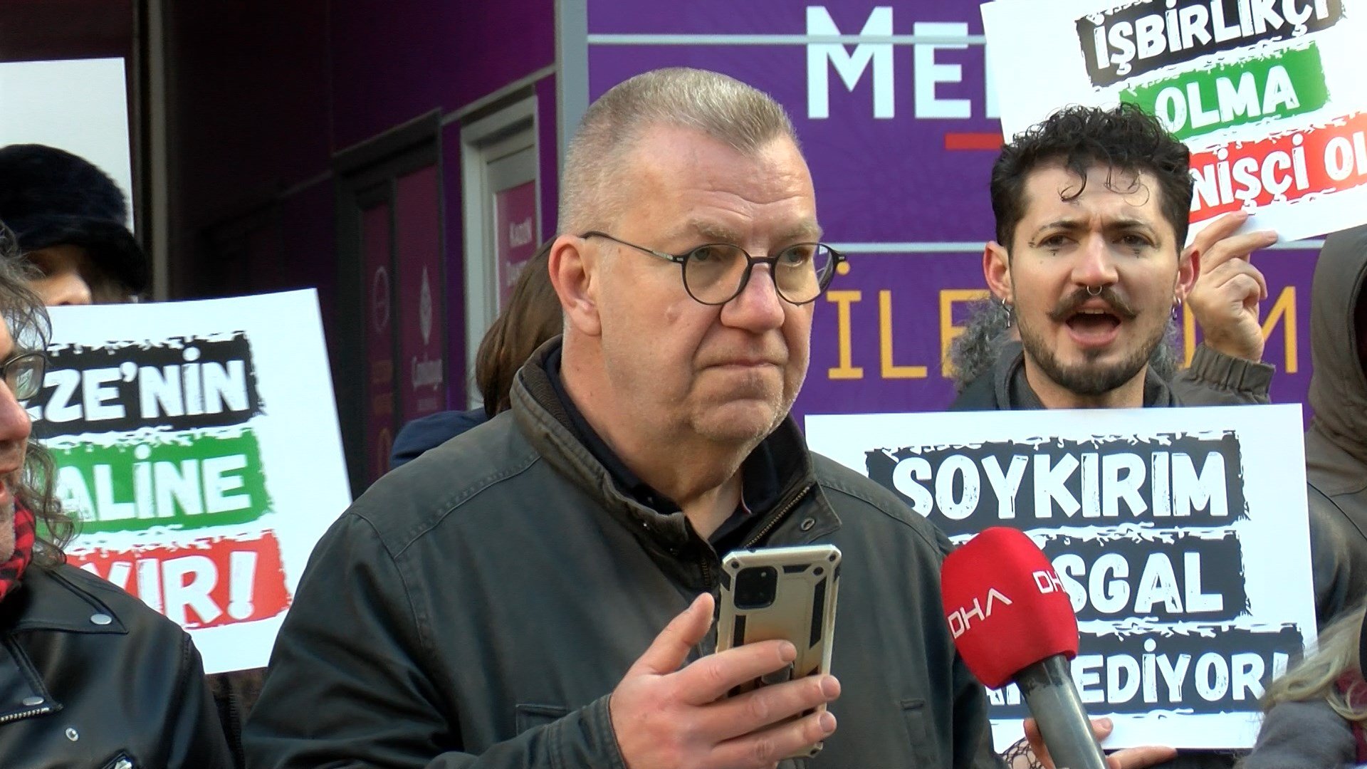 Ankara Filistin protestosu destek