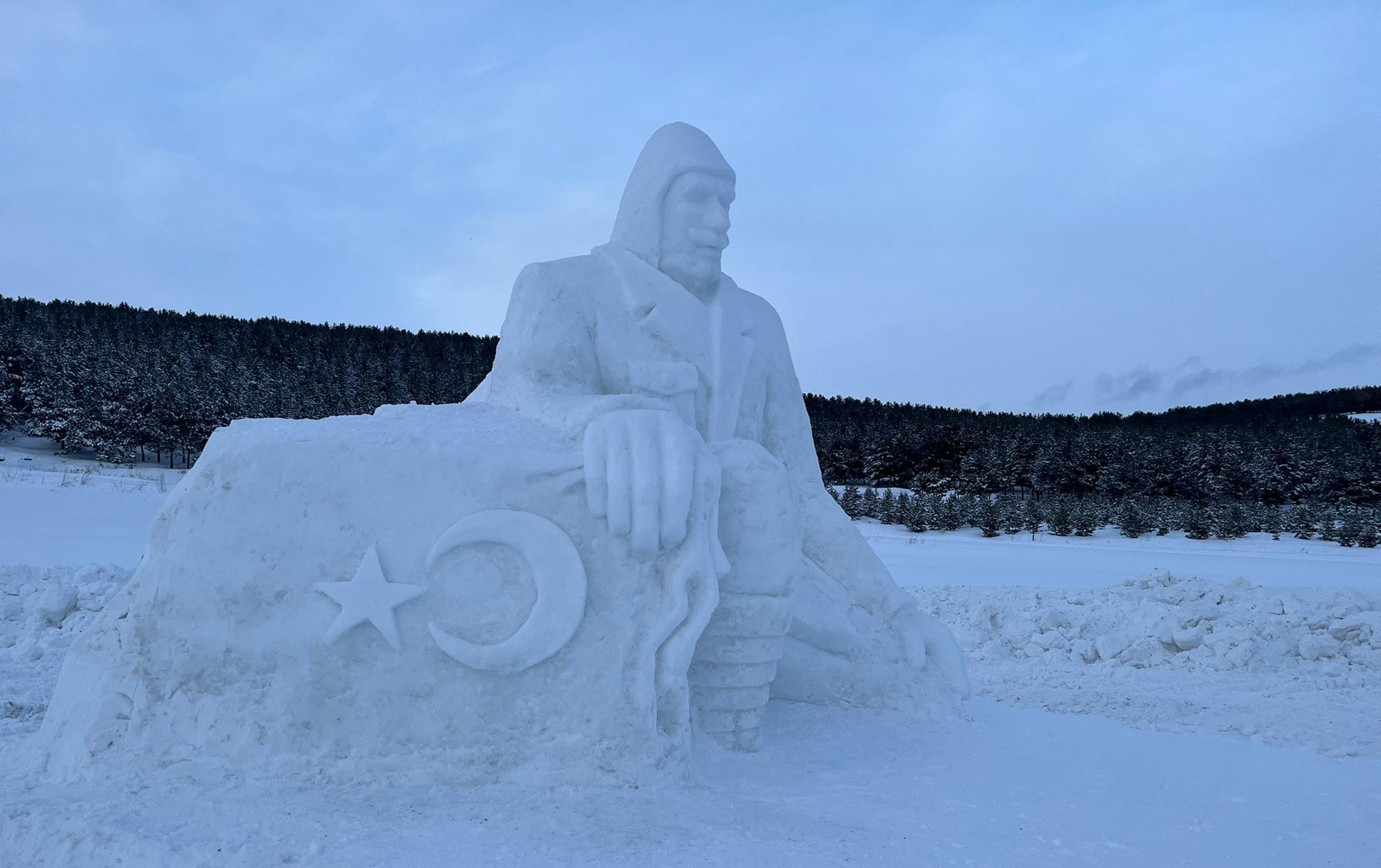 Kardan heykel yapımı Sarıkamış