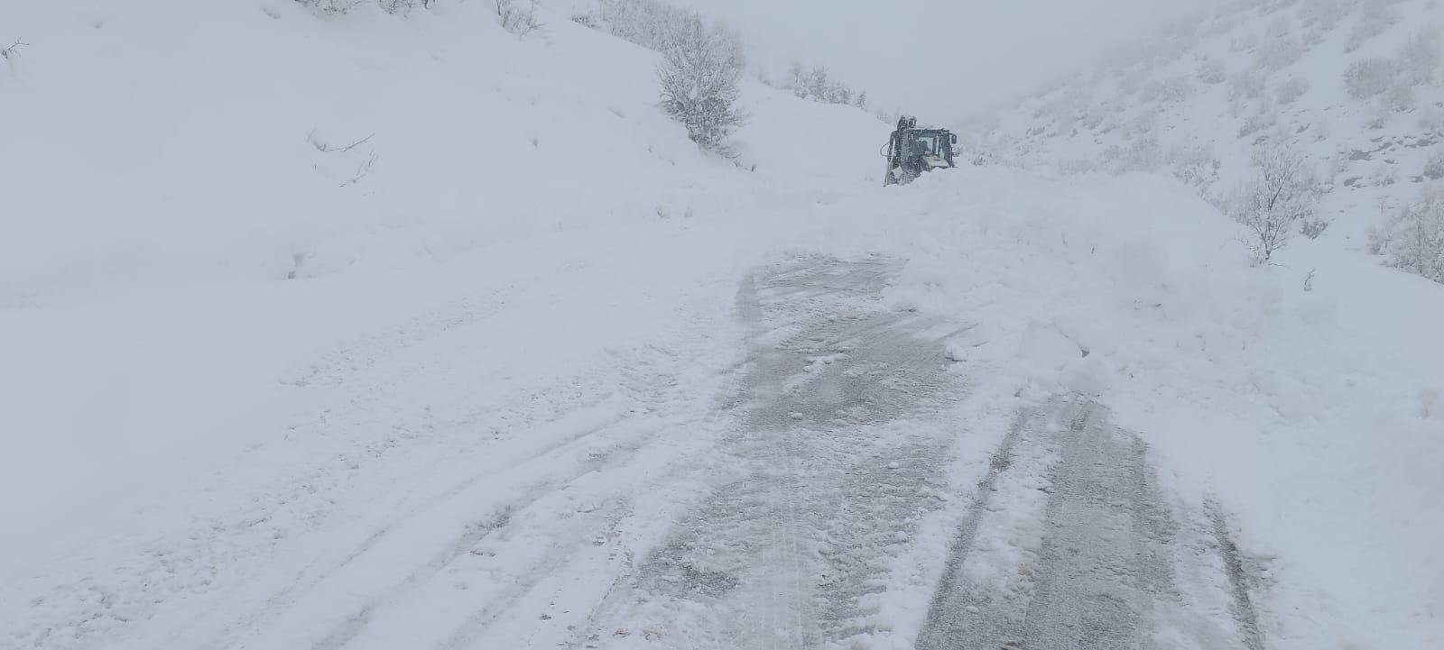 Şırnak kar temizleme ekipleri