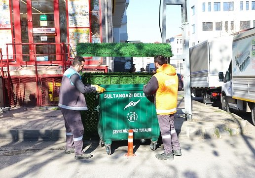 Sultangazi Belediyesi Çöp Konteynerleri