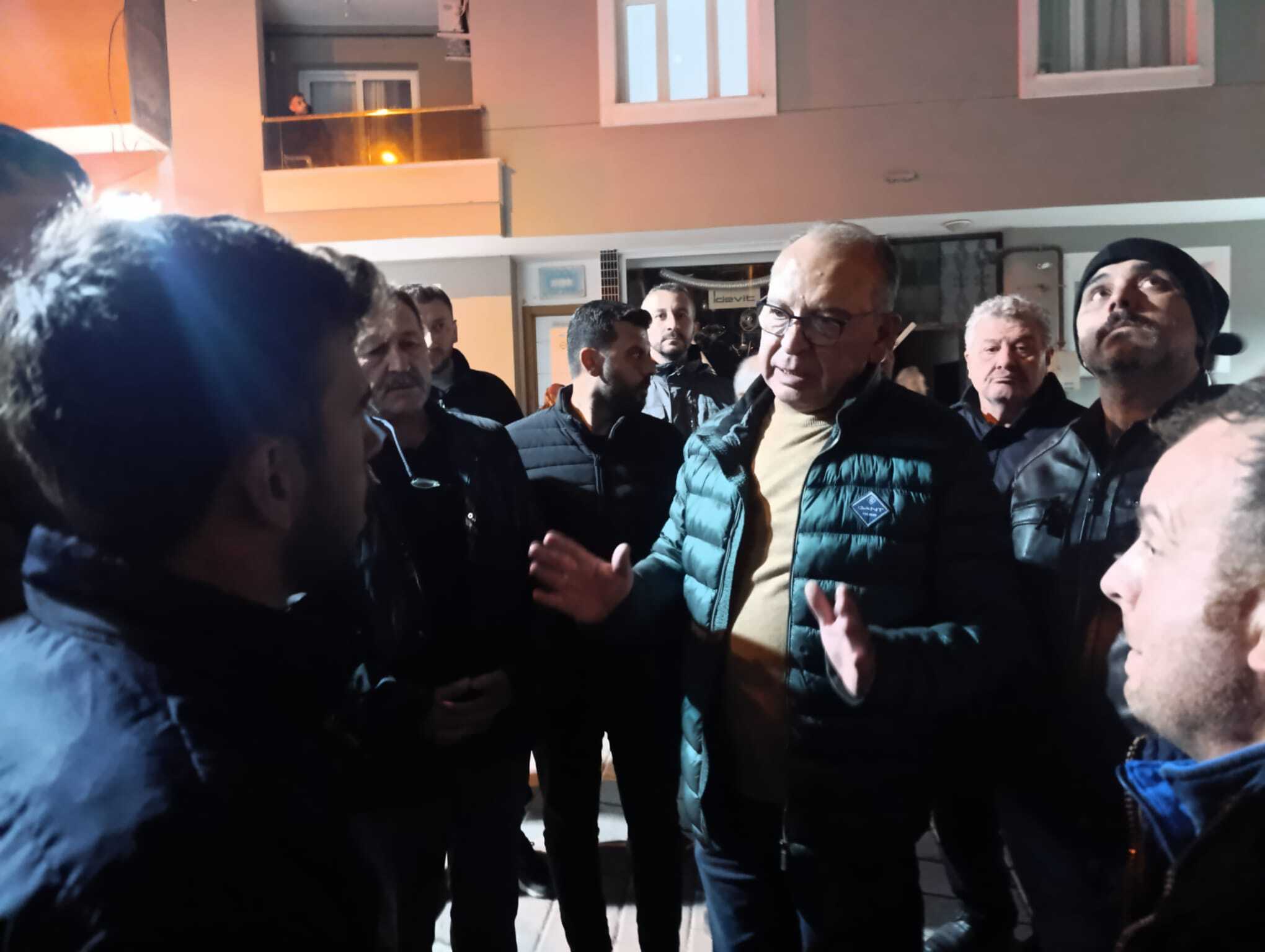 Tahliye sırasında bölgedeki güvenlik önlemleri