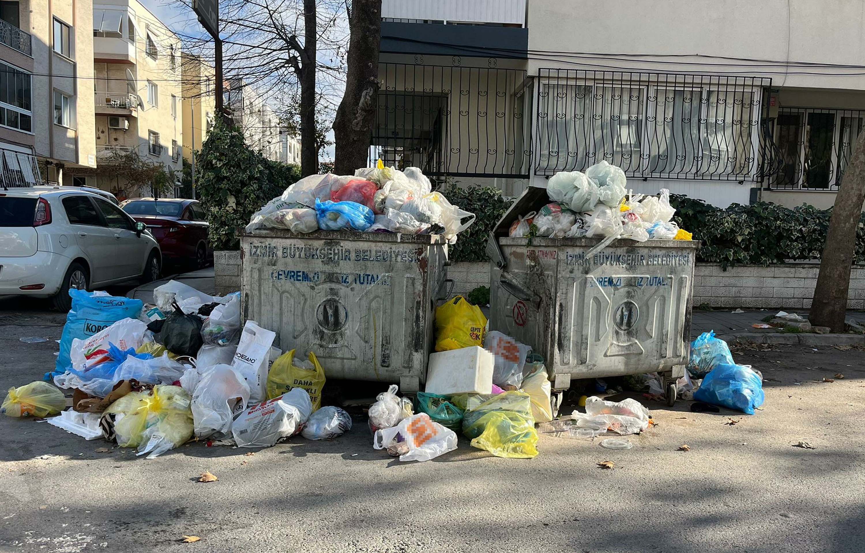 Buca Belediyesi işçileri toplu eylemde