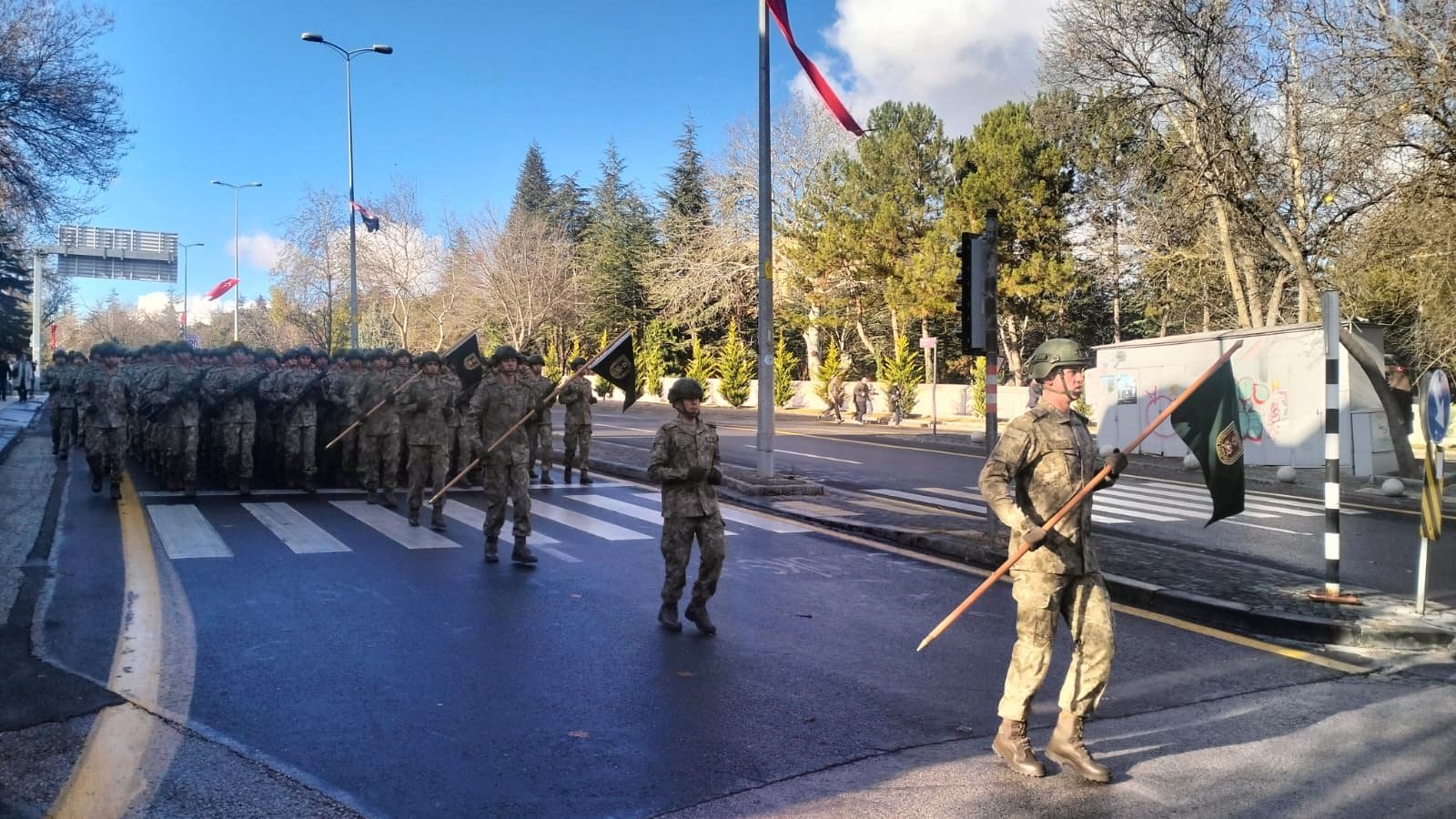 Vatandaşlar Atatürk Koşusunu İzliyor
