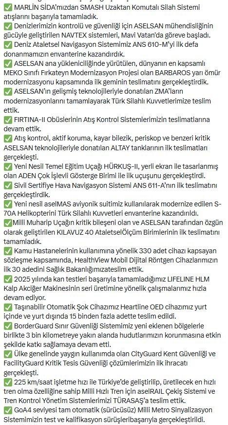 ASELSAN Uluslararası İhracat