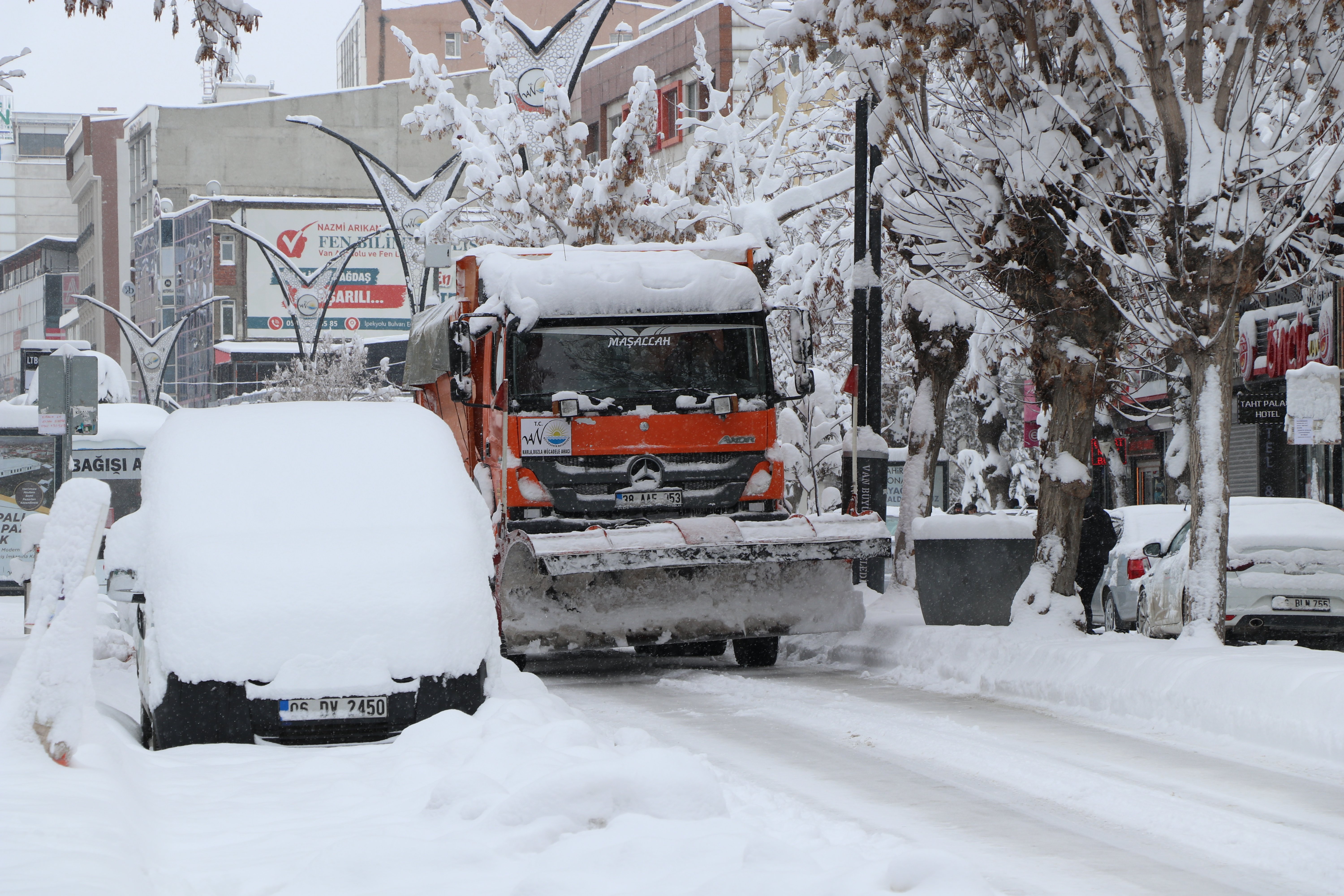 Van kar felaketi genel görünüm