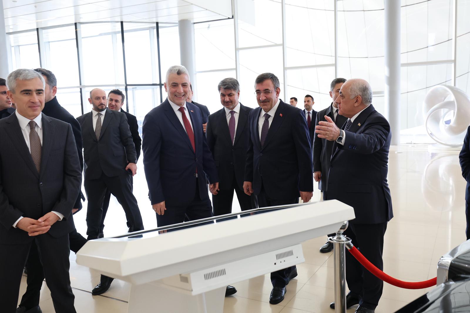 Cevdet Yılmaz Azerbaycan Başbakanı Ali Asadov