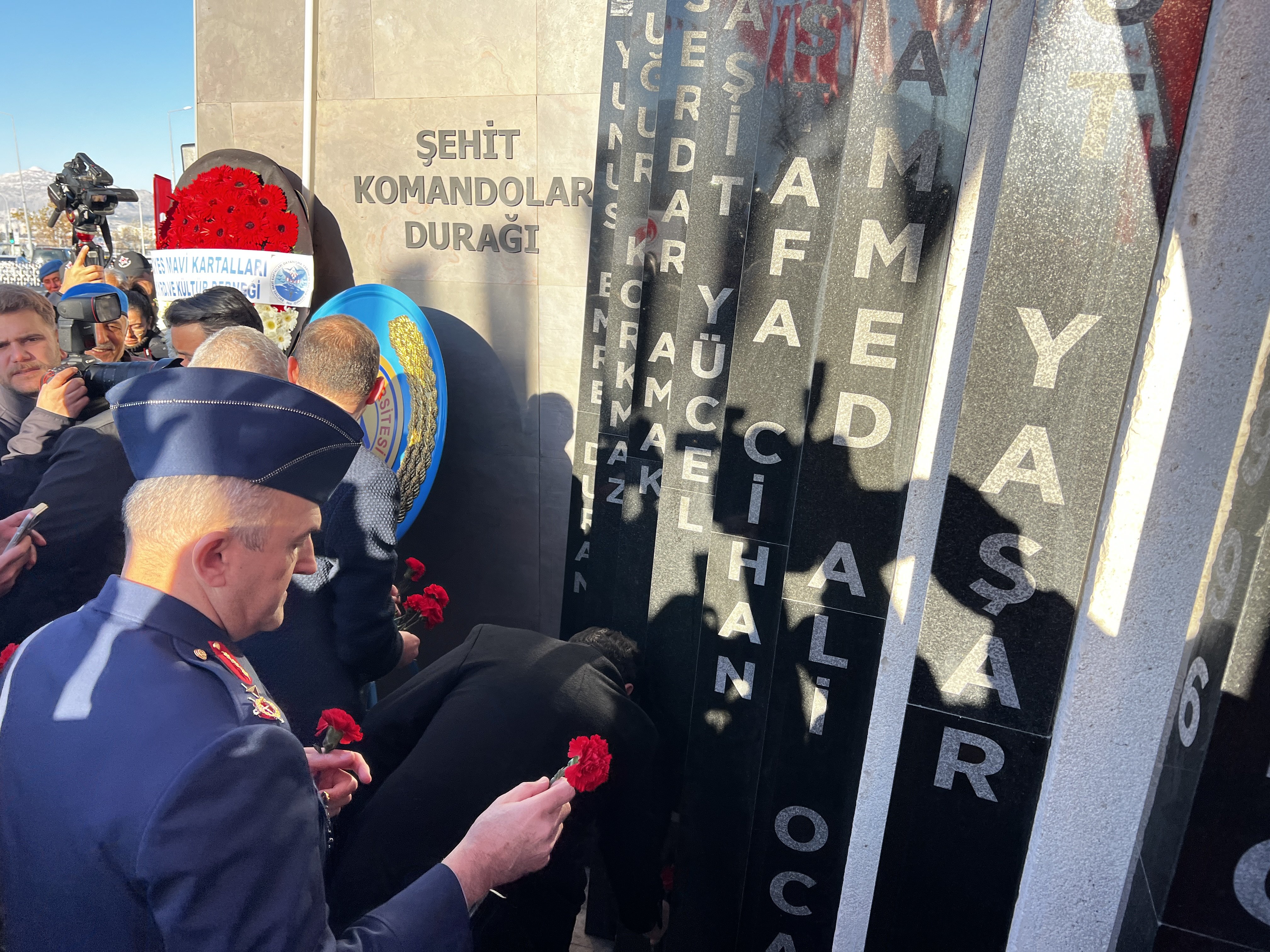 Kayseri şehit anma töreni