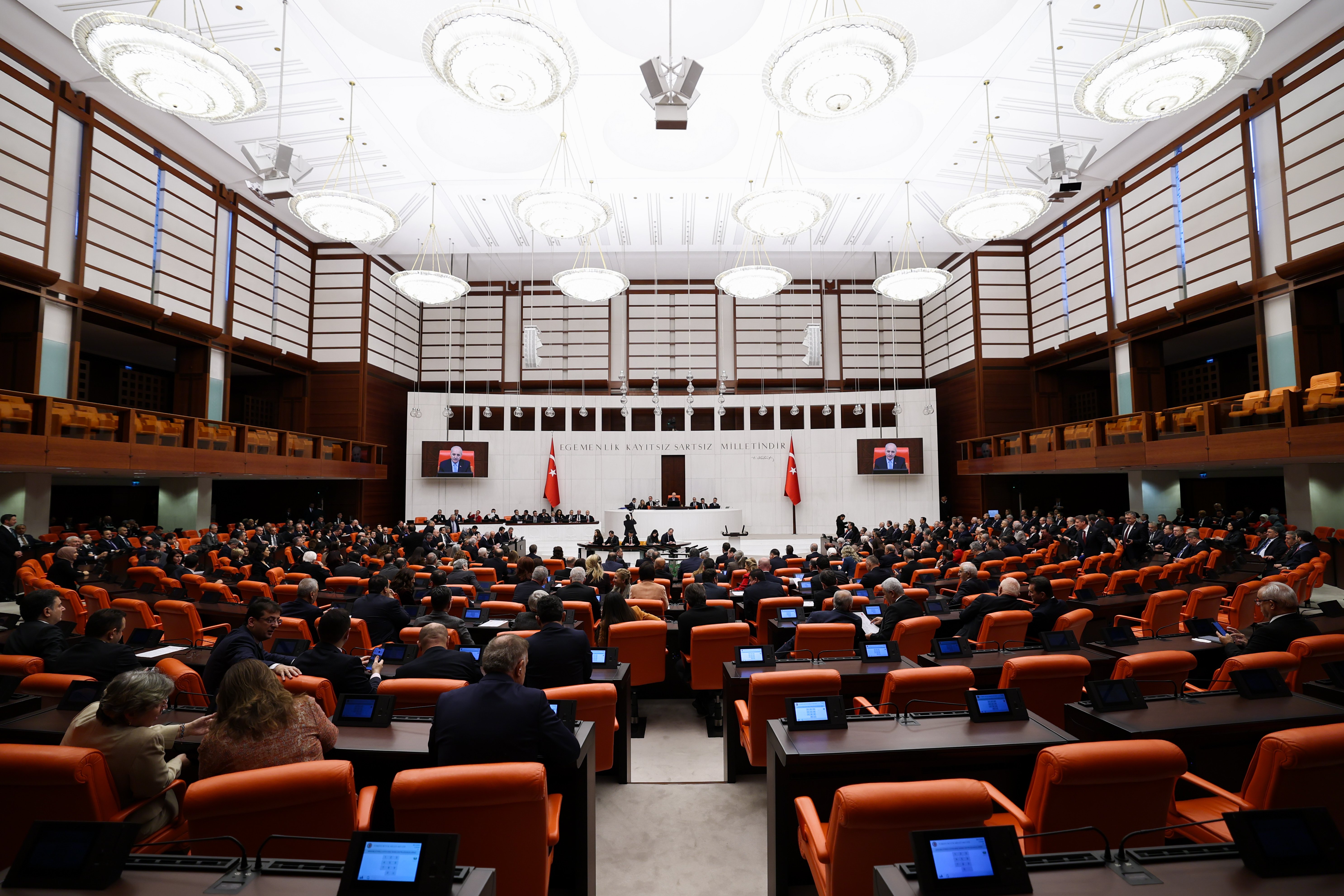 Cumhurbaşkanı Yardımcısı Cevdet Yılmaz Konuşma Yapıyor